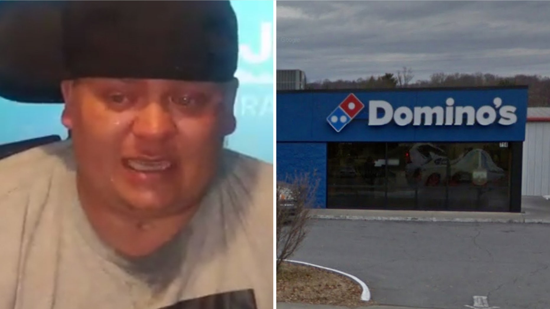 Dustin Kaywood, a paraplegic, said a Domino's employee in Tennessee discriminated against him.