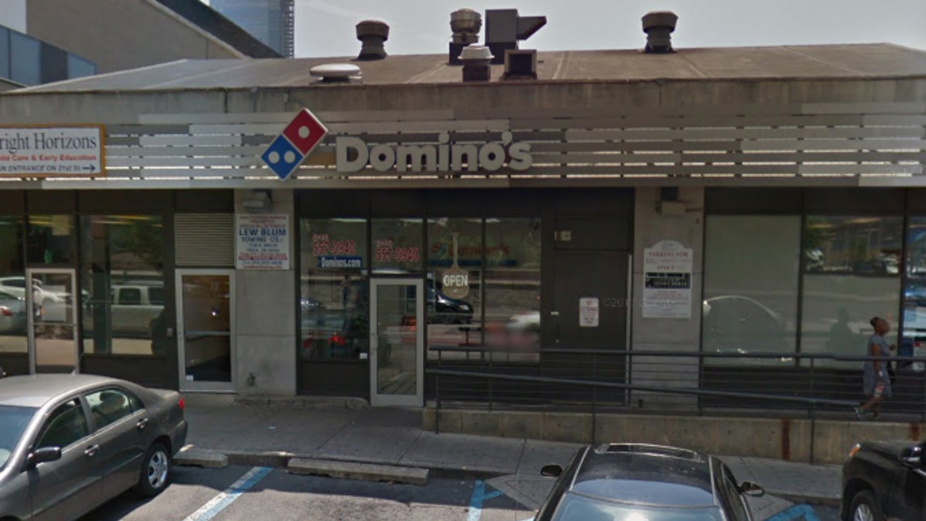 Domino's has said a health inspector found "nothing of concern" on an initial visit to the restaurant, which had since closed for a "long-scheduled reimaging."