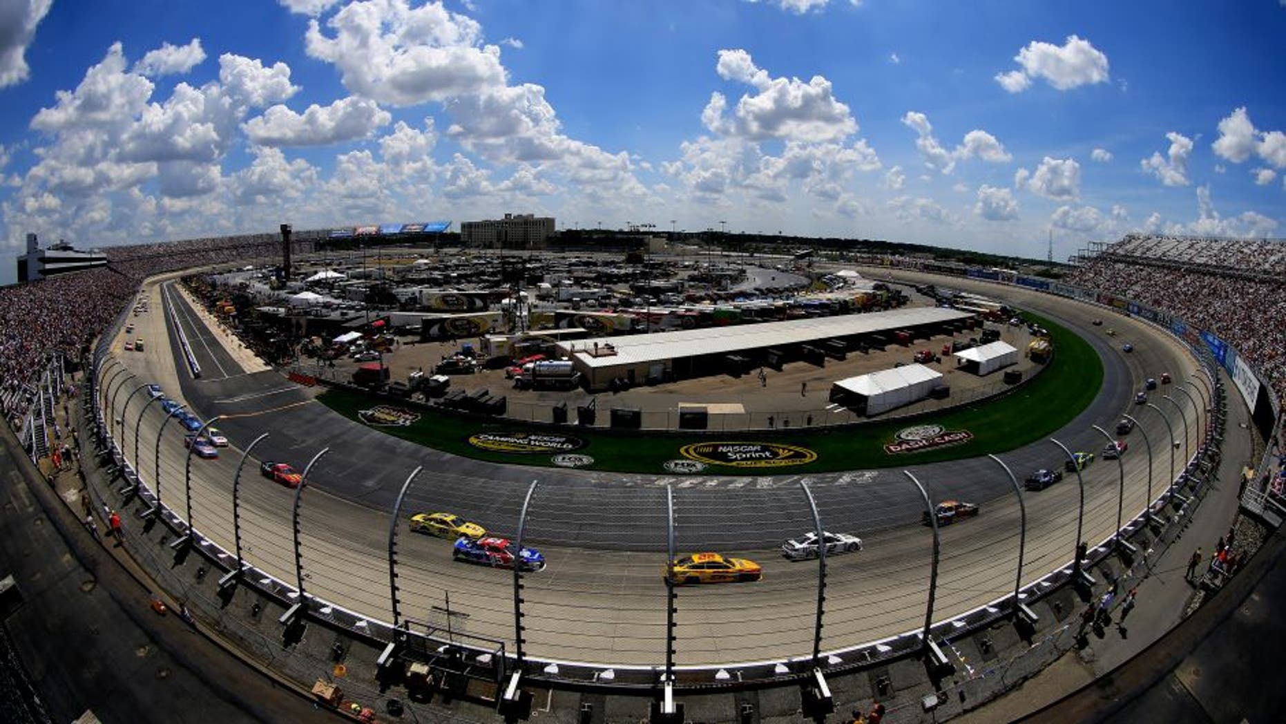 DOVER, DE - MAY 31: A general view of the NASCAR Sprint Cup Series FedEx 400 Benefiting Autism Speaks at Dover International Speedway on May 31, 2015 in Dover, Delaware. (Photo by Chris Trotman/NASCAR via Getty Images)