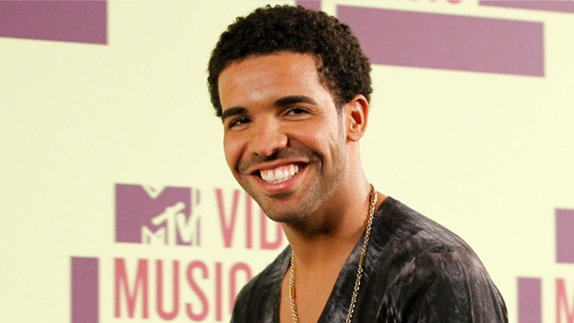 Sept. 6, 2012: Singer Drake holds the award he won for "Best Hip Hop Video" backstage during the 2012 MTV Video Music Awards in Los Angeles.