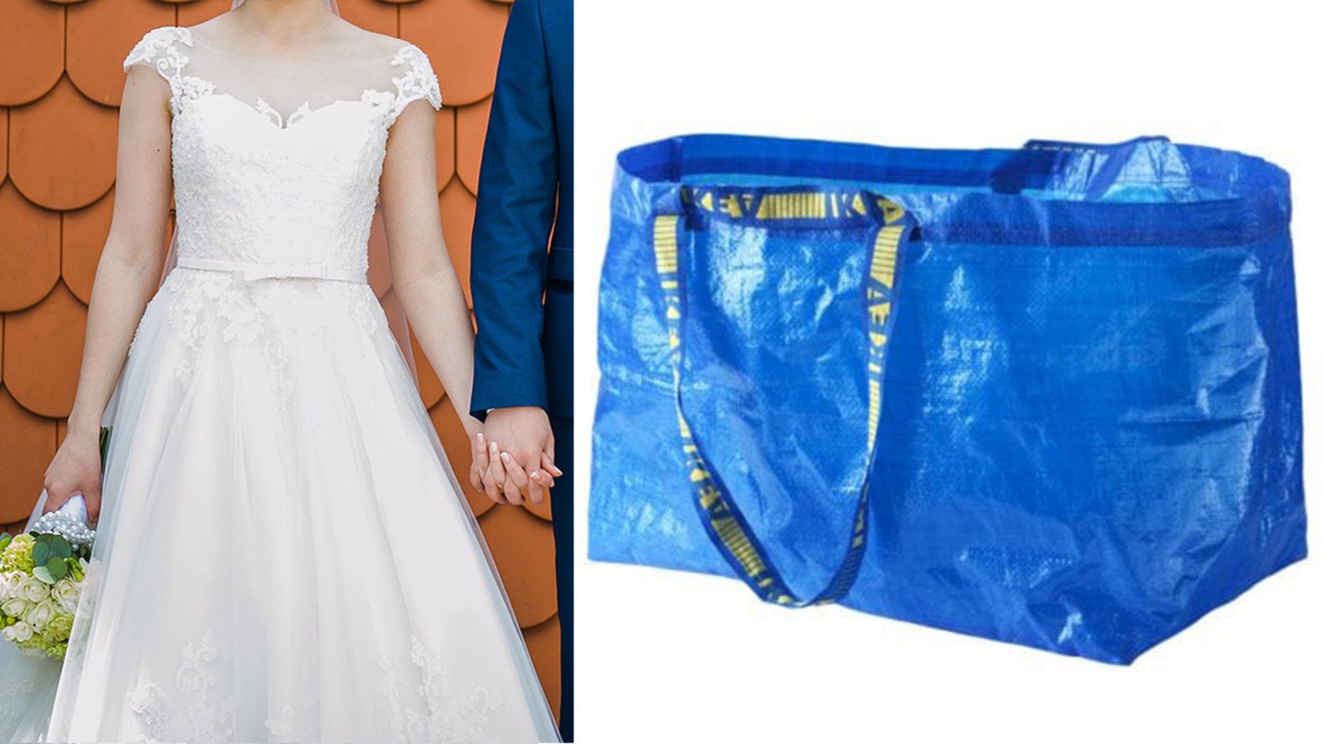 ikea bag bride bathroom