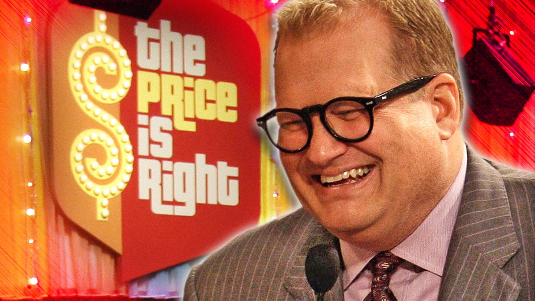 Comedian Drew Carey, new host of the game show "The Price is Right," talks with the audience during a break in taping of the game show at CBS's Bob Barker Studio in Los Angeles Thursday, Oct. 4, 2007. (AP Photo/Kevork Djansezian)