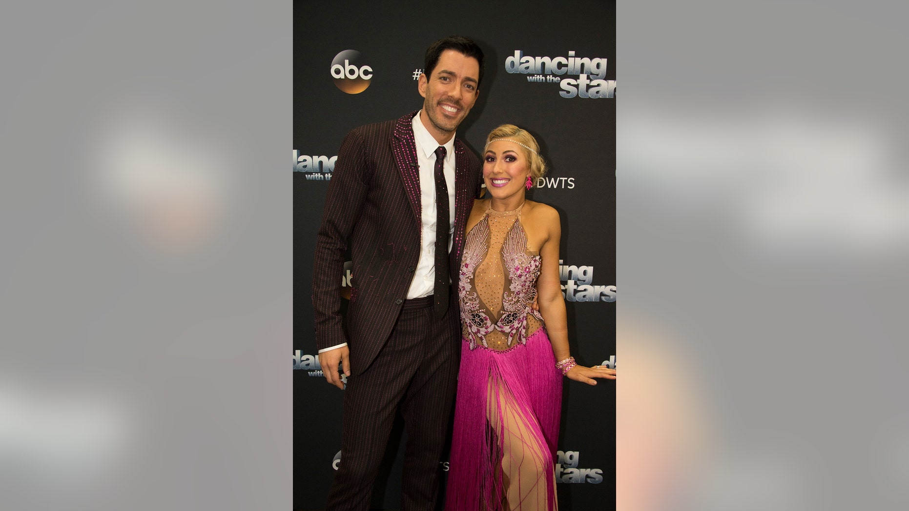 DANCING WITH THE STARS - "Episode 2502" - The 13 celebrities dance to some of the most classic ballroom styles that everyone knows and loves, as Ballroom Night comes to "Dancing with the Stars," live, MONDAY, SEPTEMBER 25 (8:00-10:01 p.m. EDT), on The ABC Television Network. Each couple will perform timeless favorites, including a quickstep, waltz, tango, foxtrot or Viennese waltz, vying for America's vote. At the end of the night, the first elimination of the season will take place. (ABC/Eric McCandless)
DREW SCOTT, EMMA SLATER