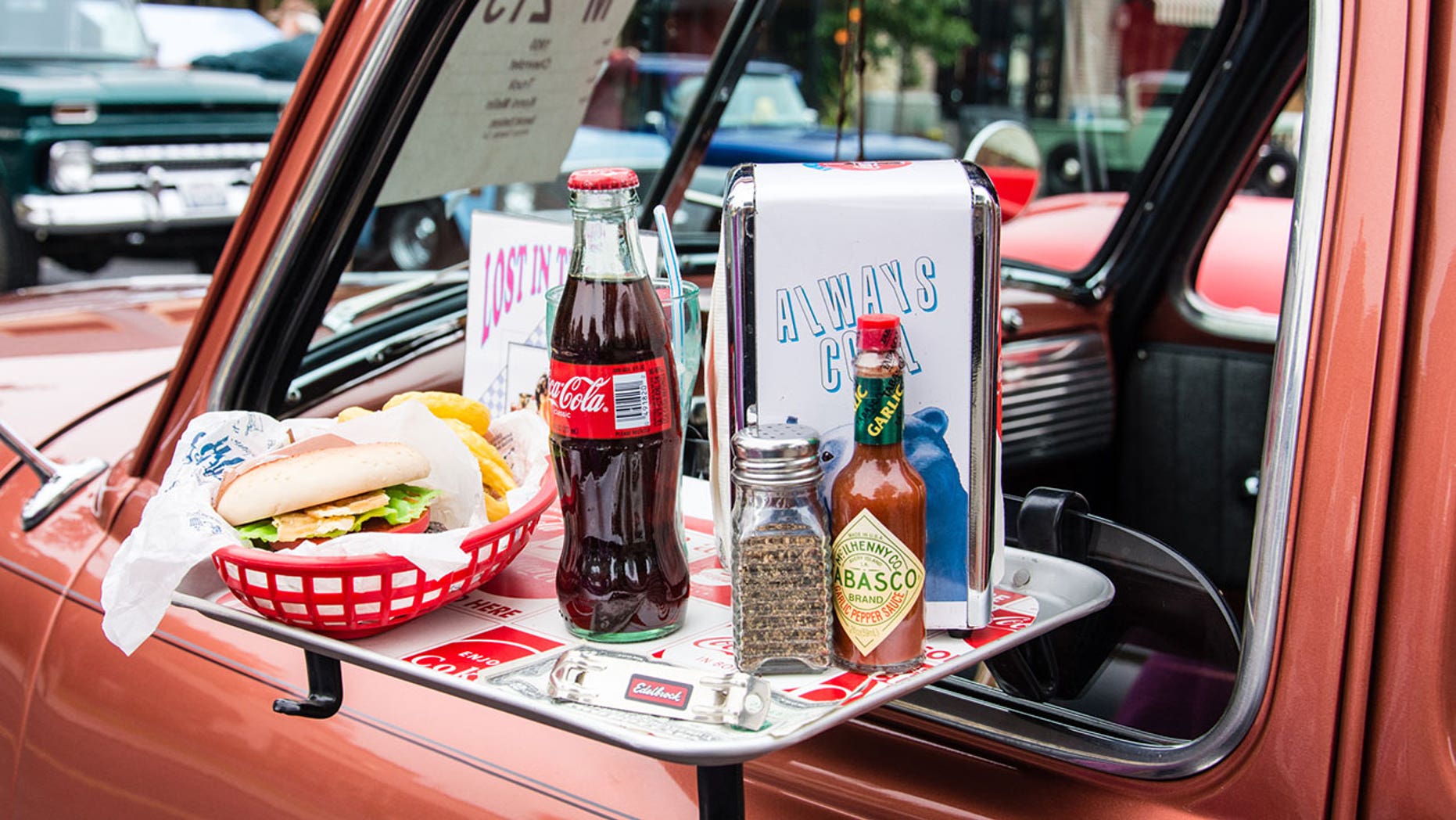 Try not to get ketchup on the interior, OK?