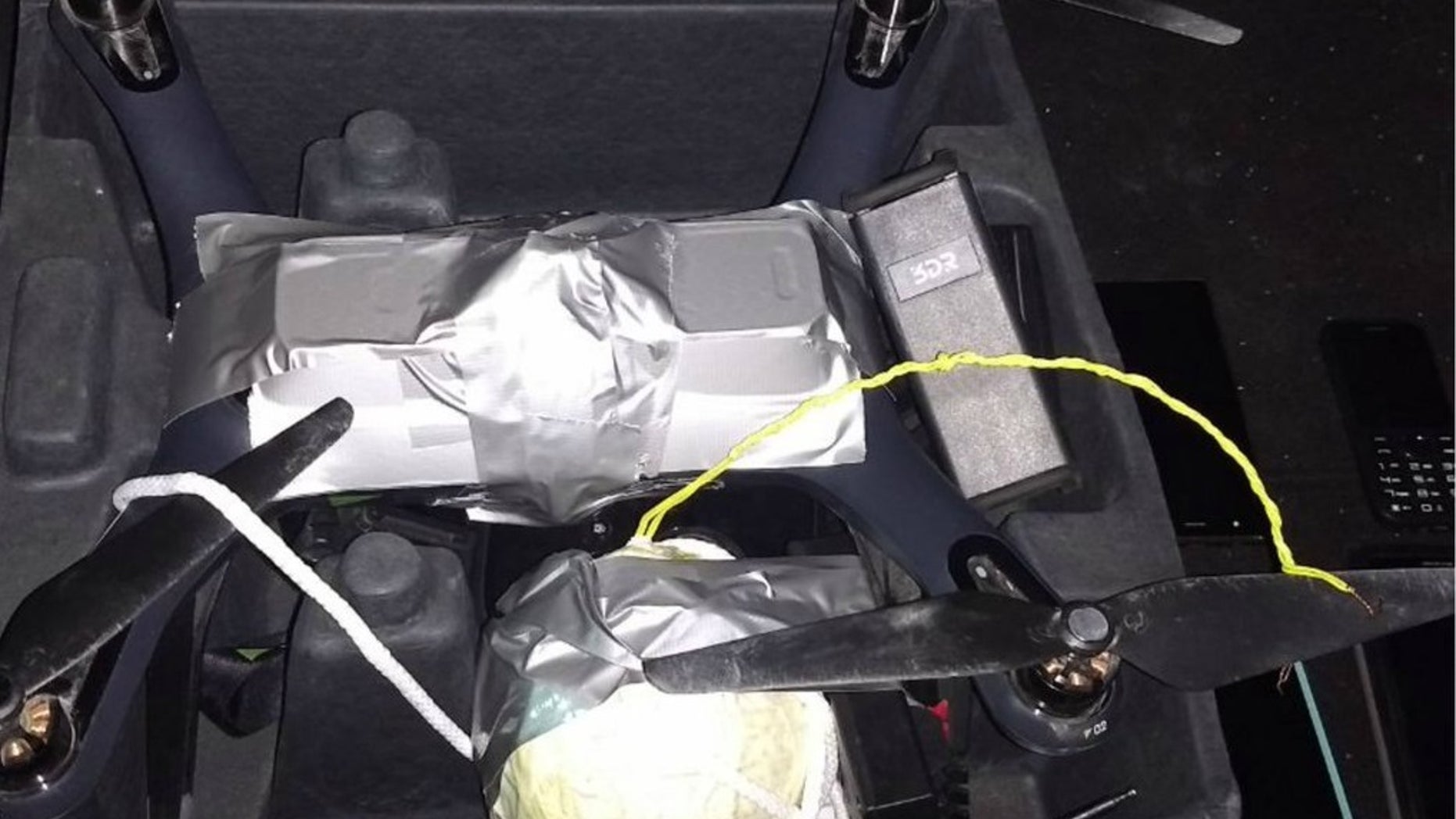 Mexico’s Federal Police discovered an IED attached to a drone during a security check near Guanajuato.
