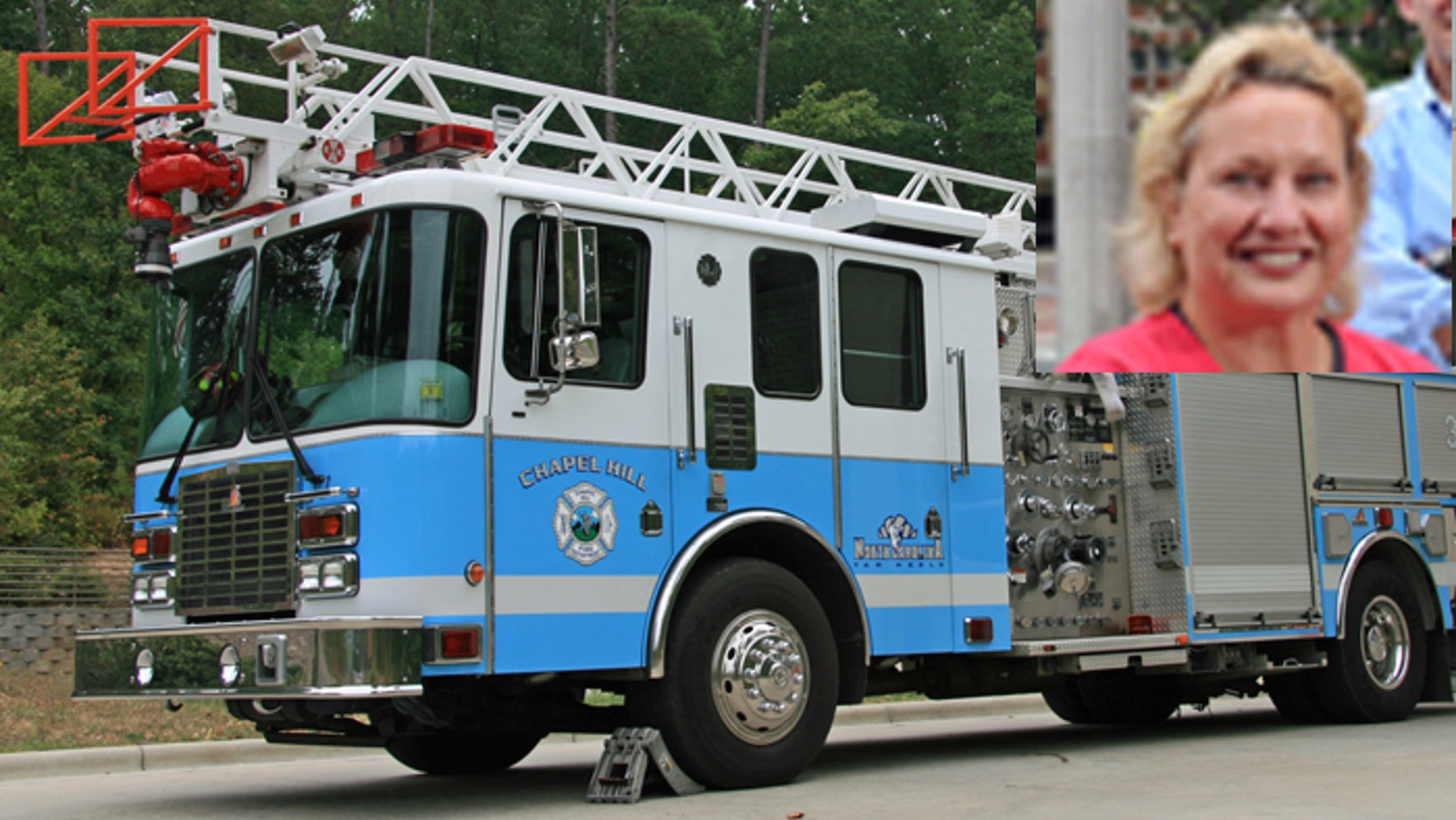 UNC professor Dorothy Hoogland Verkerk (inset) was stopped by Chapel Hill FD Lieutenant Gordon Shatley after he noticed her driving erratically. Her subsequent arrest and conviction has sparked a legal debate as to whether or not the fire fight was working within the parameters of the fourth amendment.