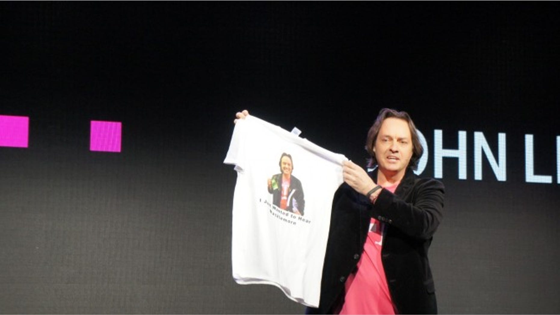 Jan. 8, 2013: Outspoken T-Mobile CEO John Legere speaks at the 2014 Consumer Electronics Show.