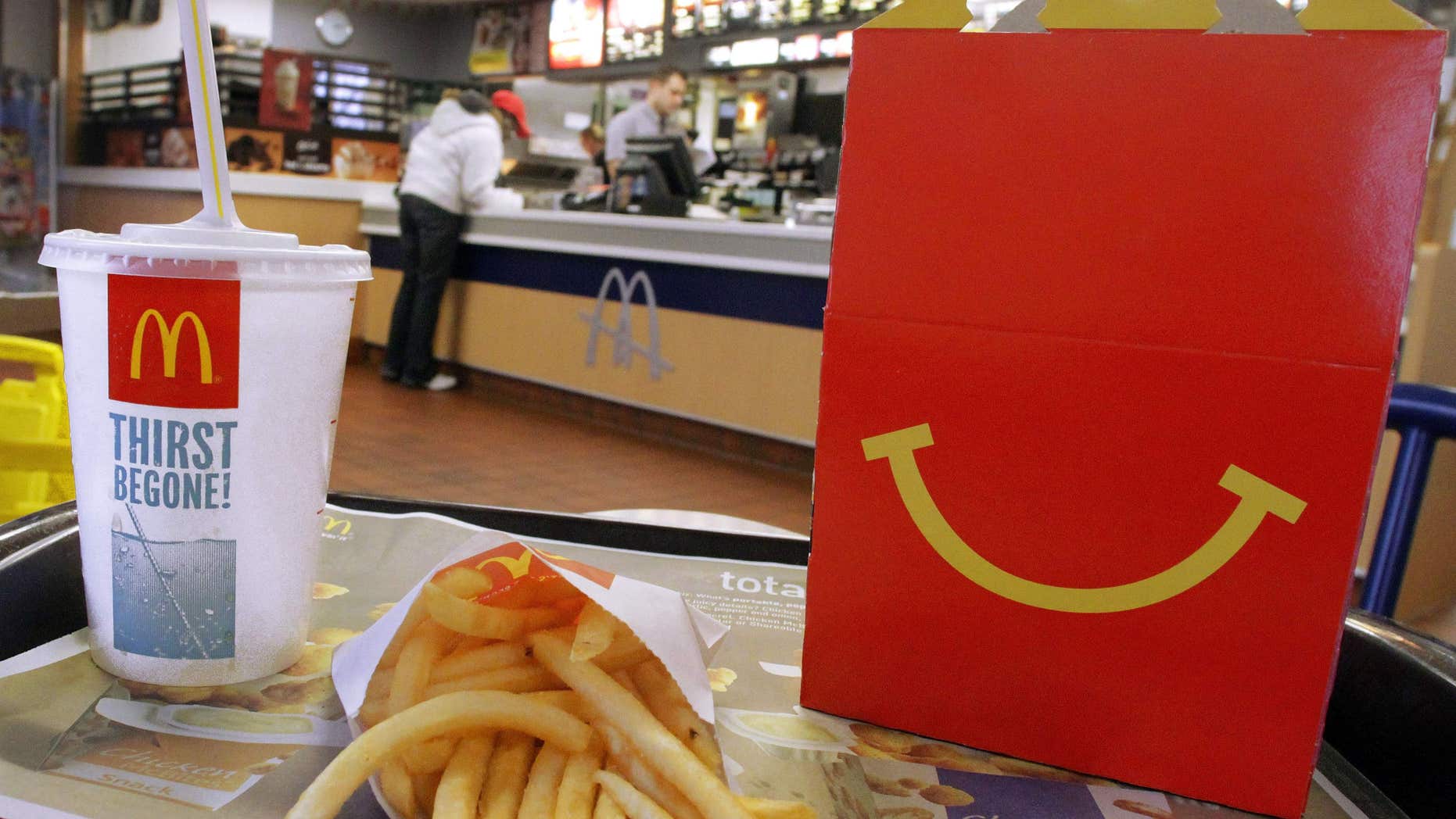 A happier Happy Meal? McDonald's is offering table service at 600 Southern California locations.