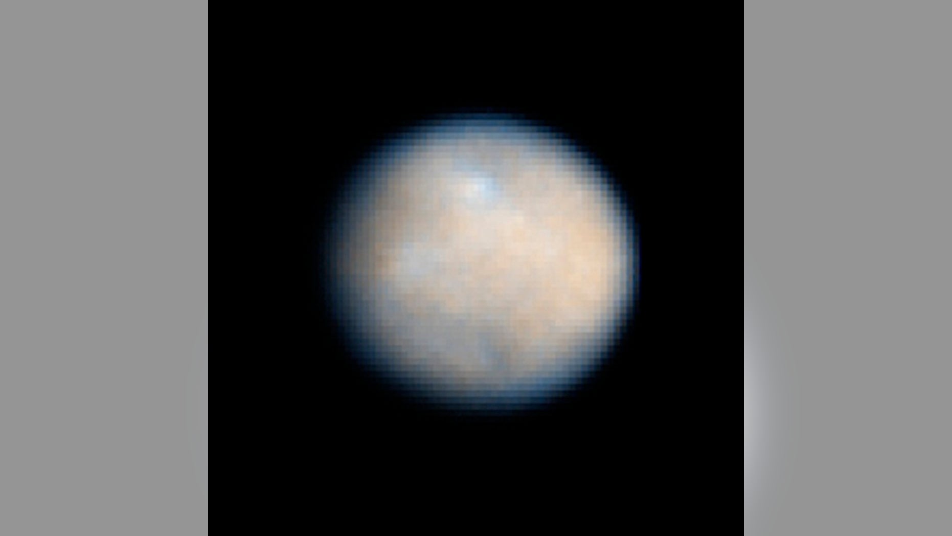 The dwarf planet Ceres, also the largest asteroid in the solar system, is seen here in an amazing view from the Hubble Space Telescope. In March 2015, NASA's Dawn spacecraft is expected to enter orbit around Ceres to study the object like never