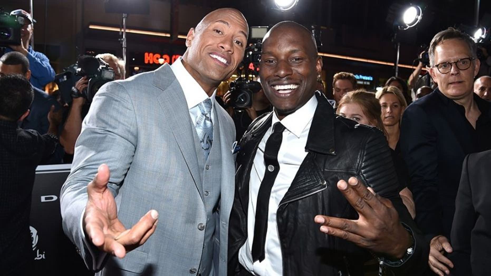 Tyrese Gibson says it was "not professional" to go public with Dwayne Johnson feud.