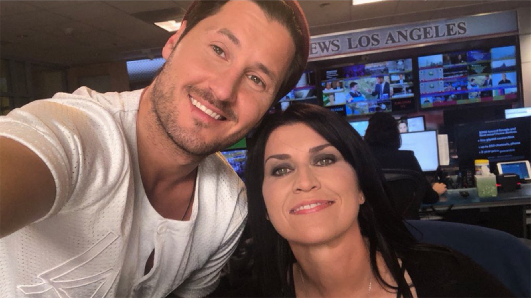 Nancy McKeon, right, and Val Chmerkovskiy will compete on Season 27 of "DWTS."