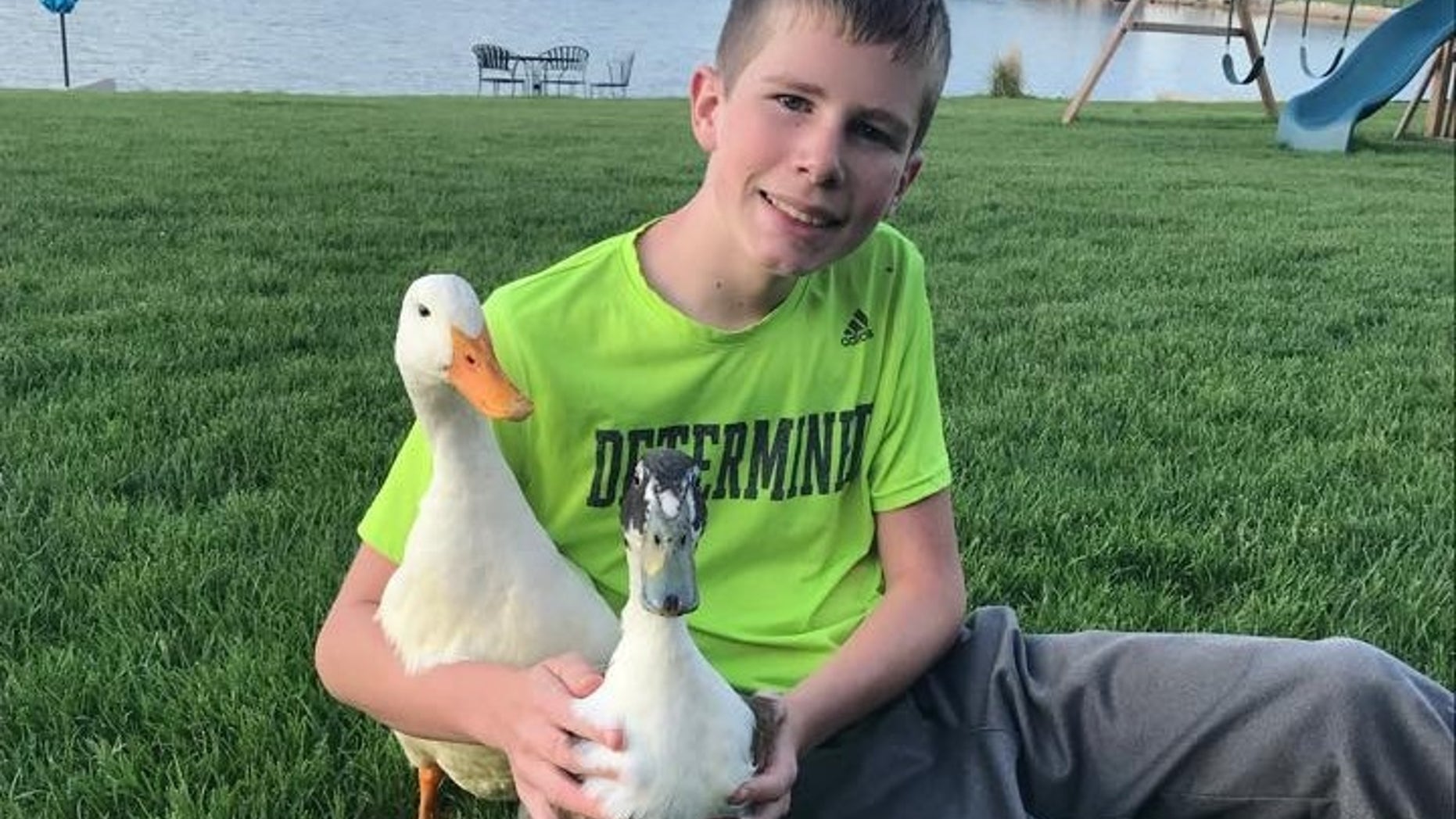 Dylan Dyke's parents received a letter ordering the ducks be gone by June 6, but have since vowed to fight for their son's service animals.