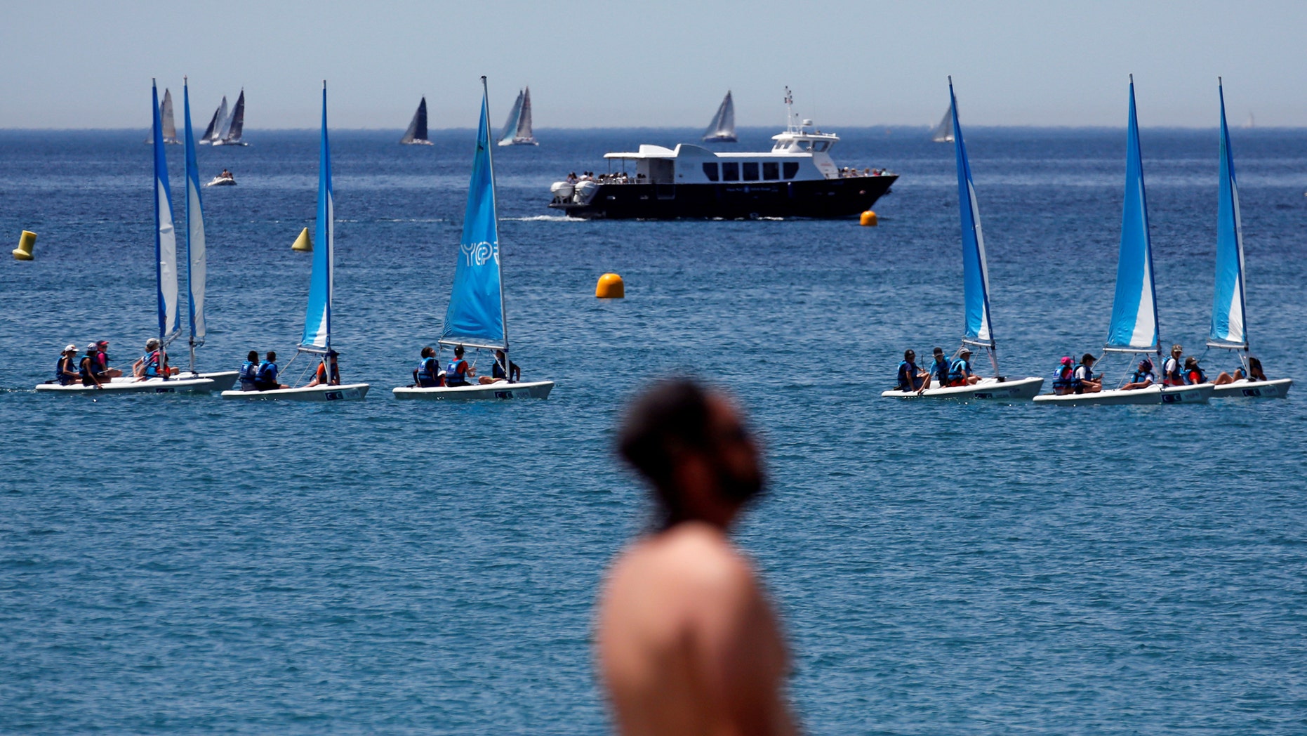 File photo: Boats sail off from Marseille's harbour, France, July 6, 2017. (REUTERS/Jean-Paul Pelissier)