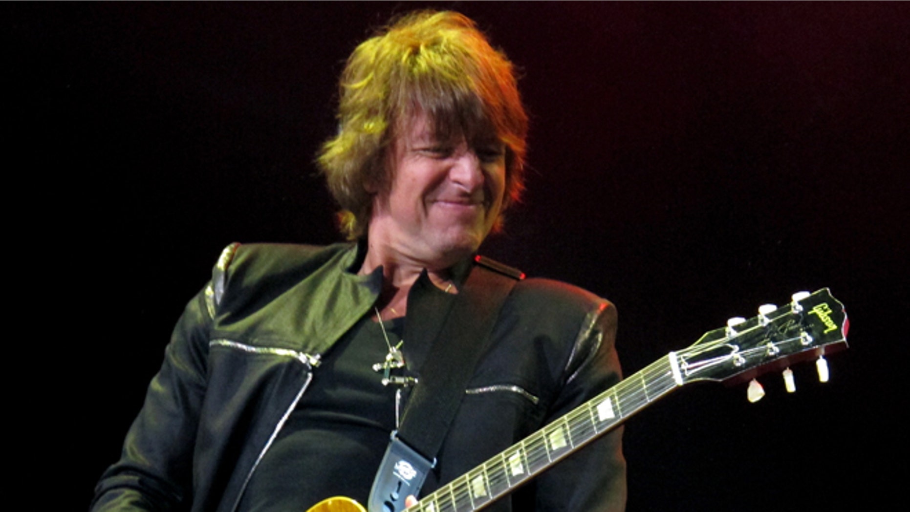 May 20, 2012: This file photo shows Bon Jovi guitarist Richie Sambora performing at the Bamboozle Festival in Asbury Park N.J.