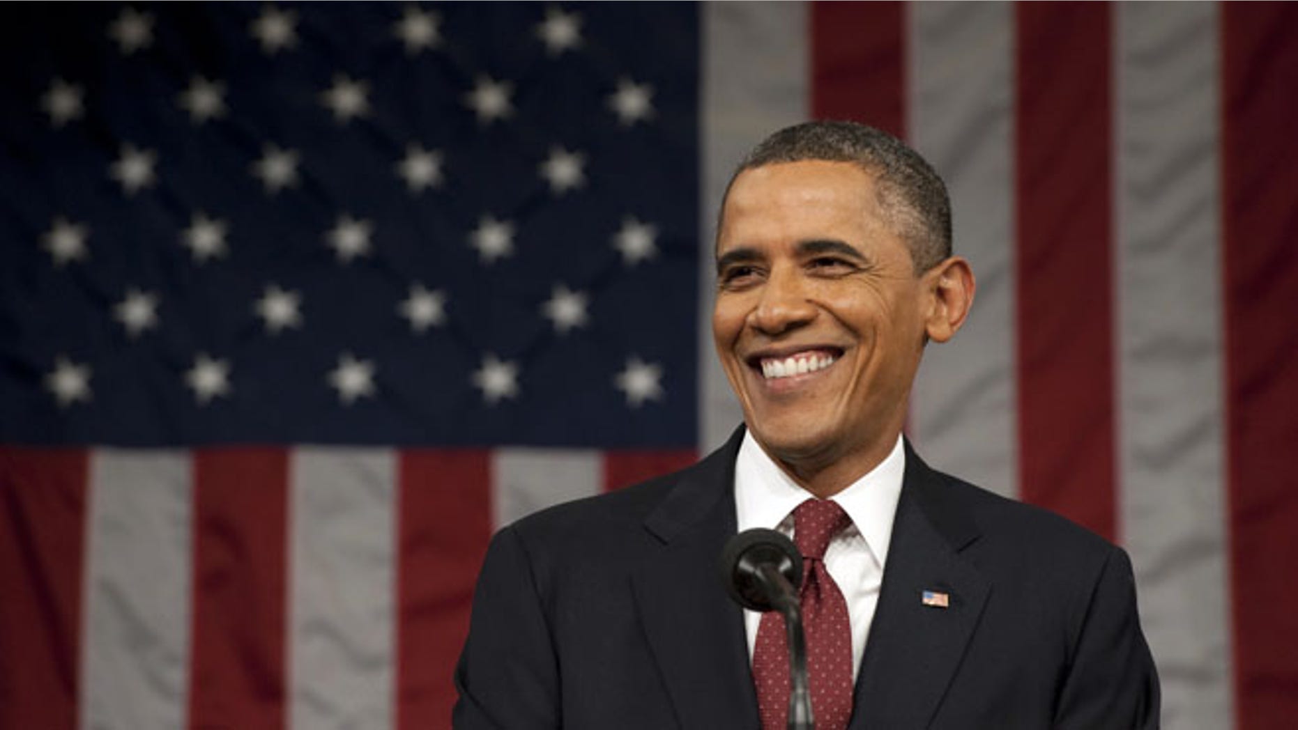 President Barack Obama delivers his State of the Union address on Capitol Hill in Washington, Tuesday, Jan. 24, 2012. (AP Photo/Saul Loeb, Pool)