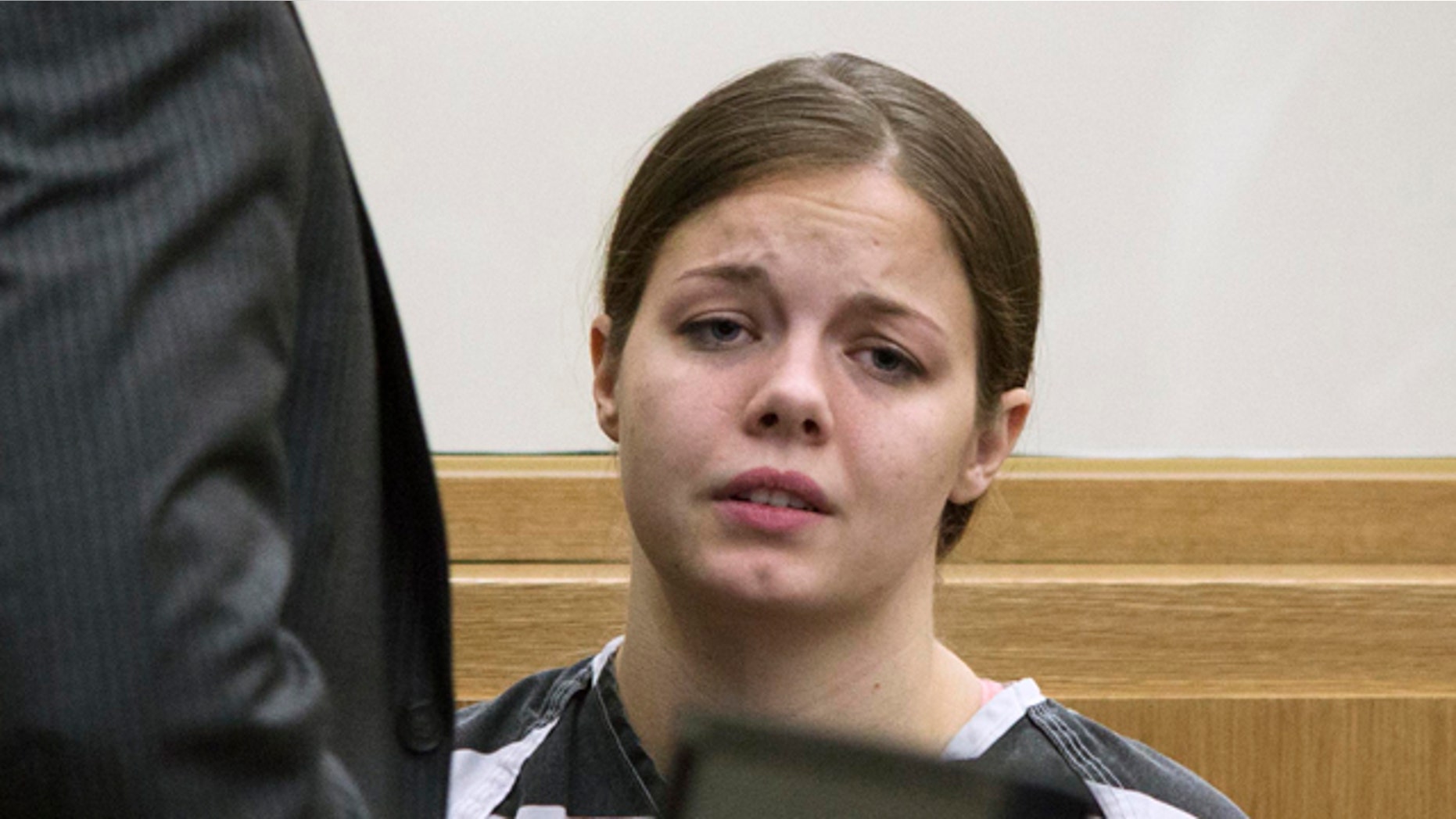 Dec. 7, 2012: Elizabeth Johnson is shown after being sentenced in Phoenix.