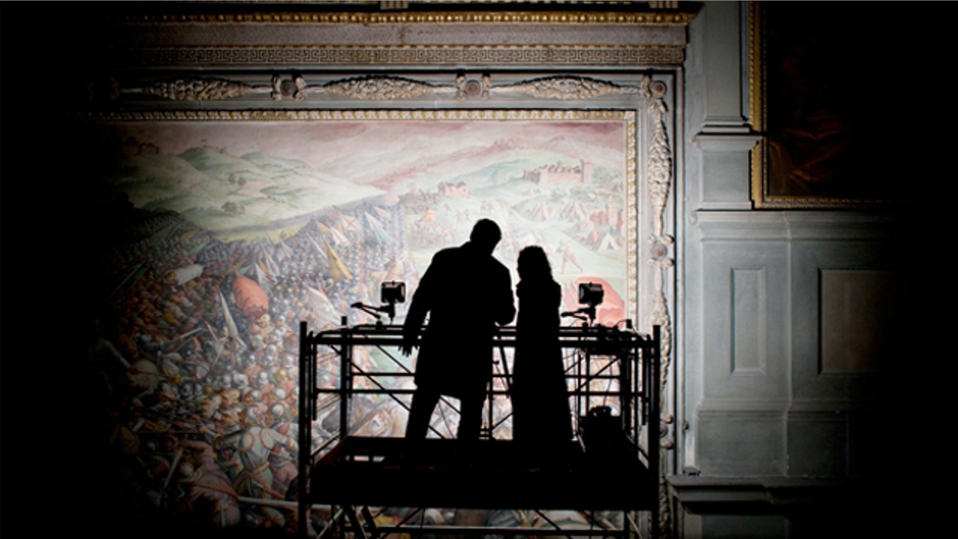 Searching for Leonardo Da Vinci's lost fresco.
