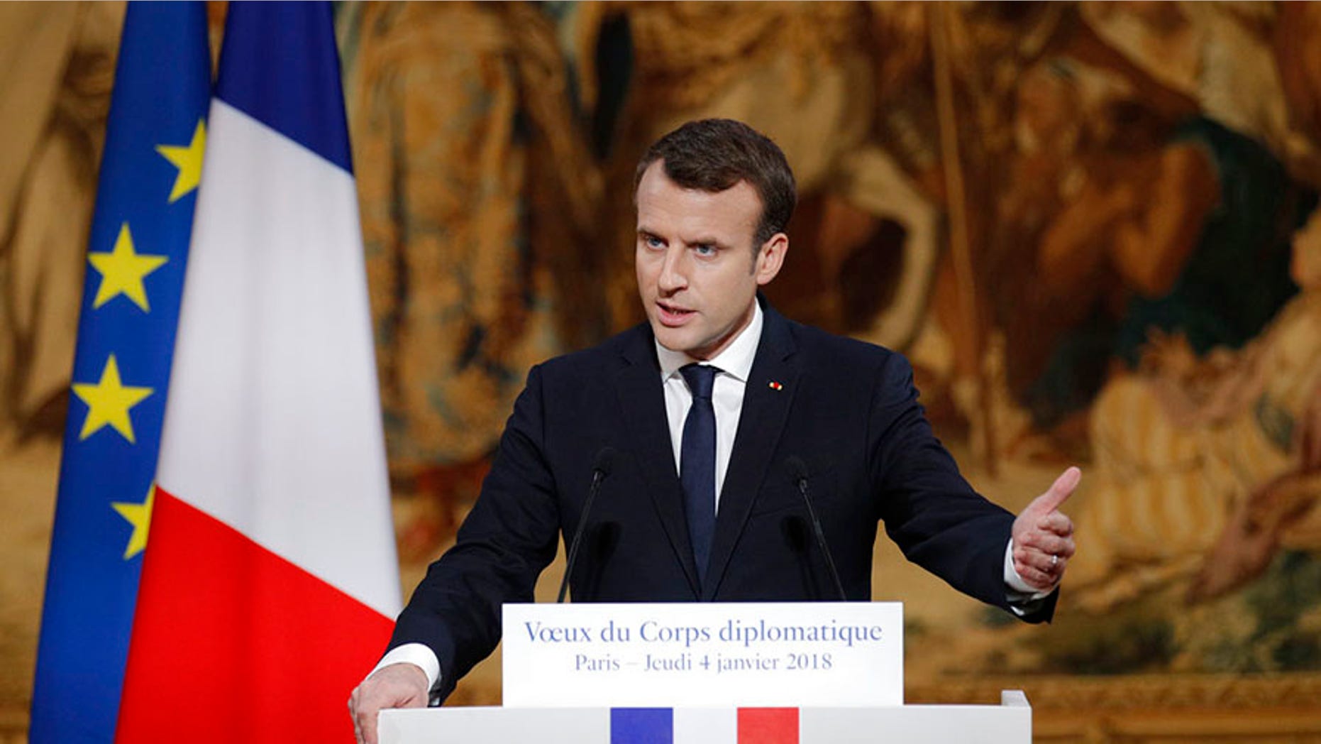 French President Emmanuel Macron has proposed legislation to clamp down on fake news.