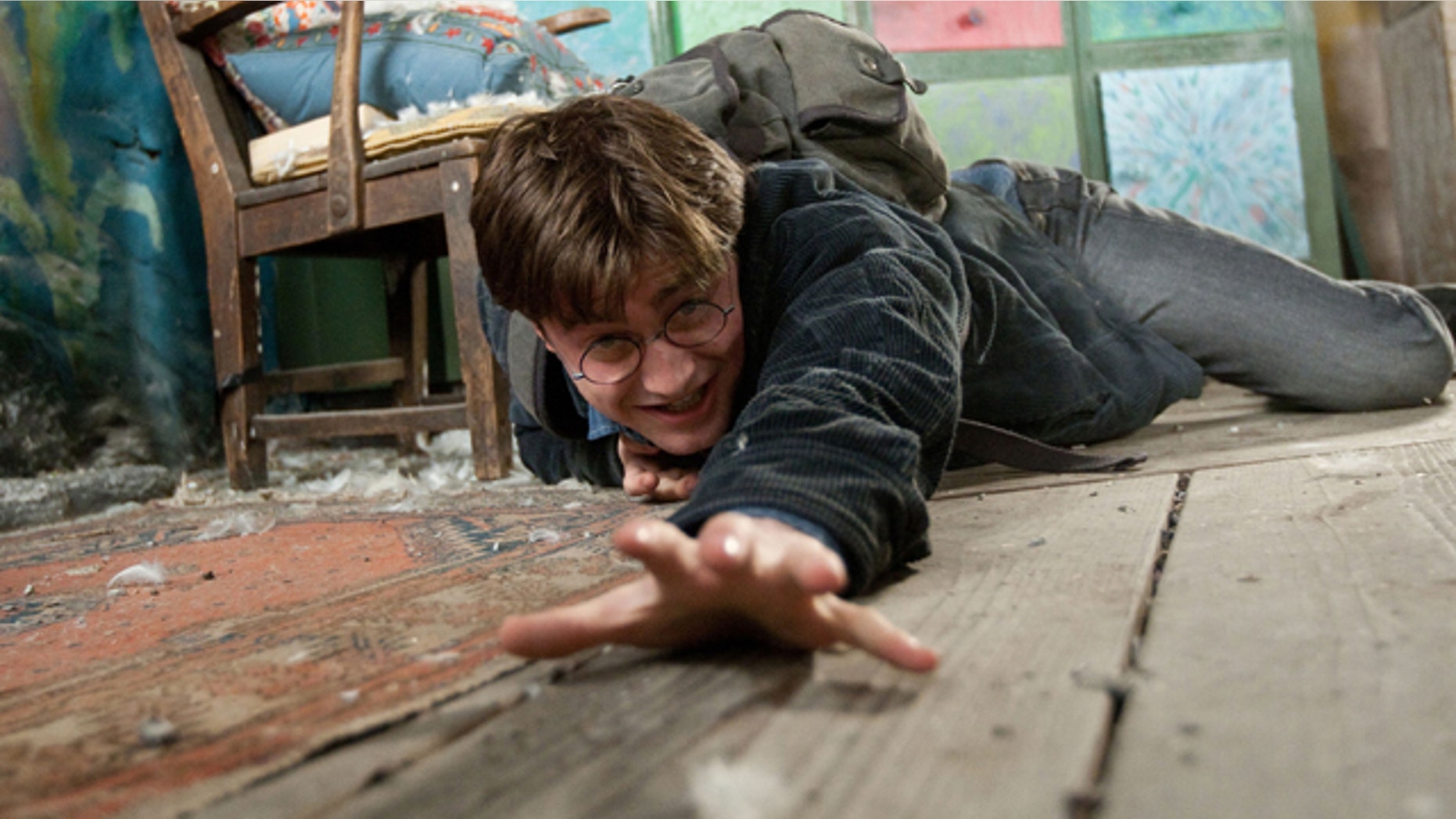 In this film publicity image released by Warner Bros. Pictures, Daniel Radcliffe is shown in a scene from "Harry Porter The Deathly Hallows: Part 1."