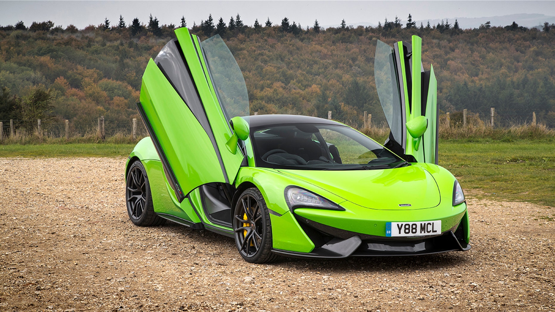 The McLaren 570S was one of the cars being tested the day of the crash.