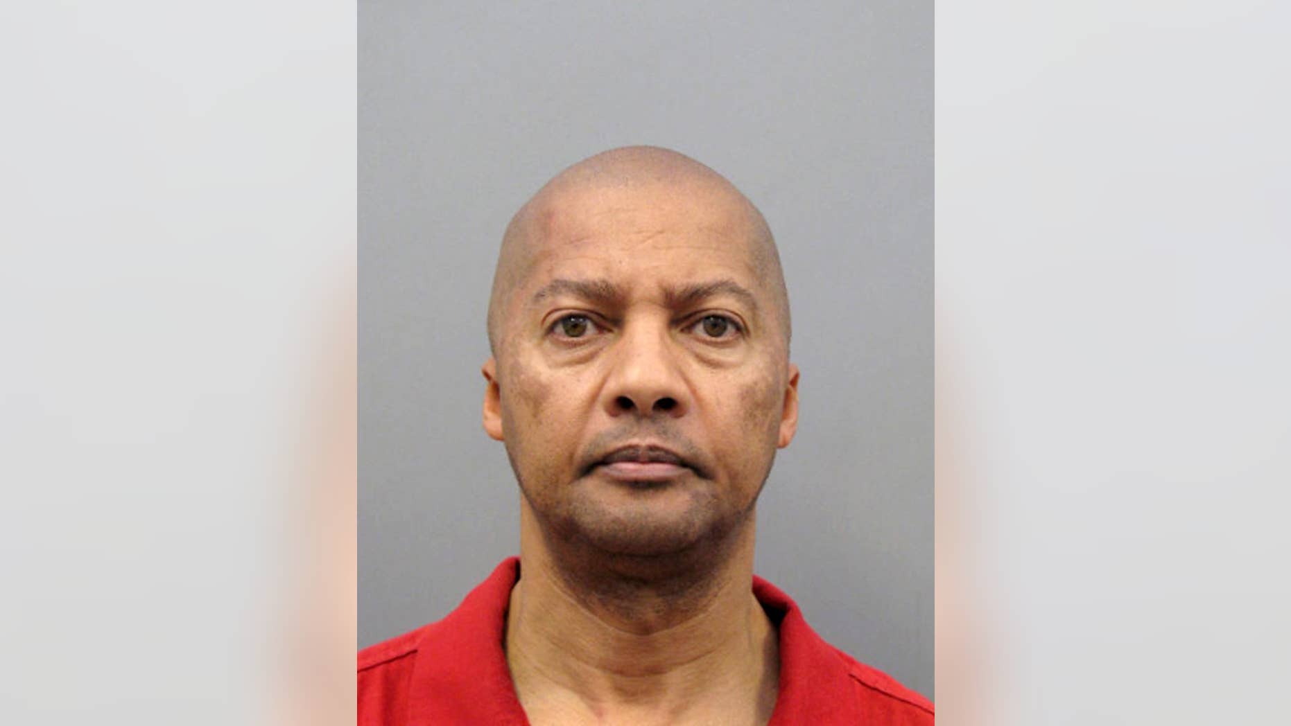This undated law enforcement booking photo provided by the Henderson, Nev., Police Department shows Otis Holland. Alleged victims have said Holland, former church pastor, now 59, sexually abused them in vehicles including a limousine fitted with a bed, or at his home. After years of delay after his 2012 capture in Tijuana, Mexico, trial is set to begin Monday, Jan. 4, 2016 in Las Vegas. (Henderson Police Department via AP)