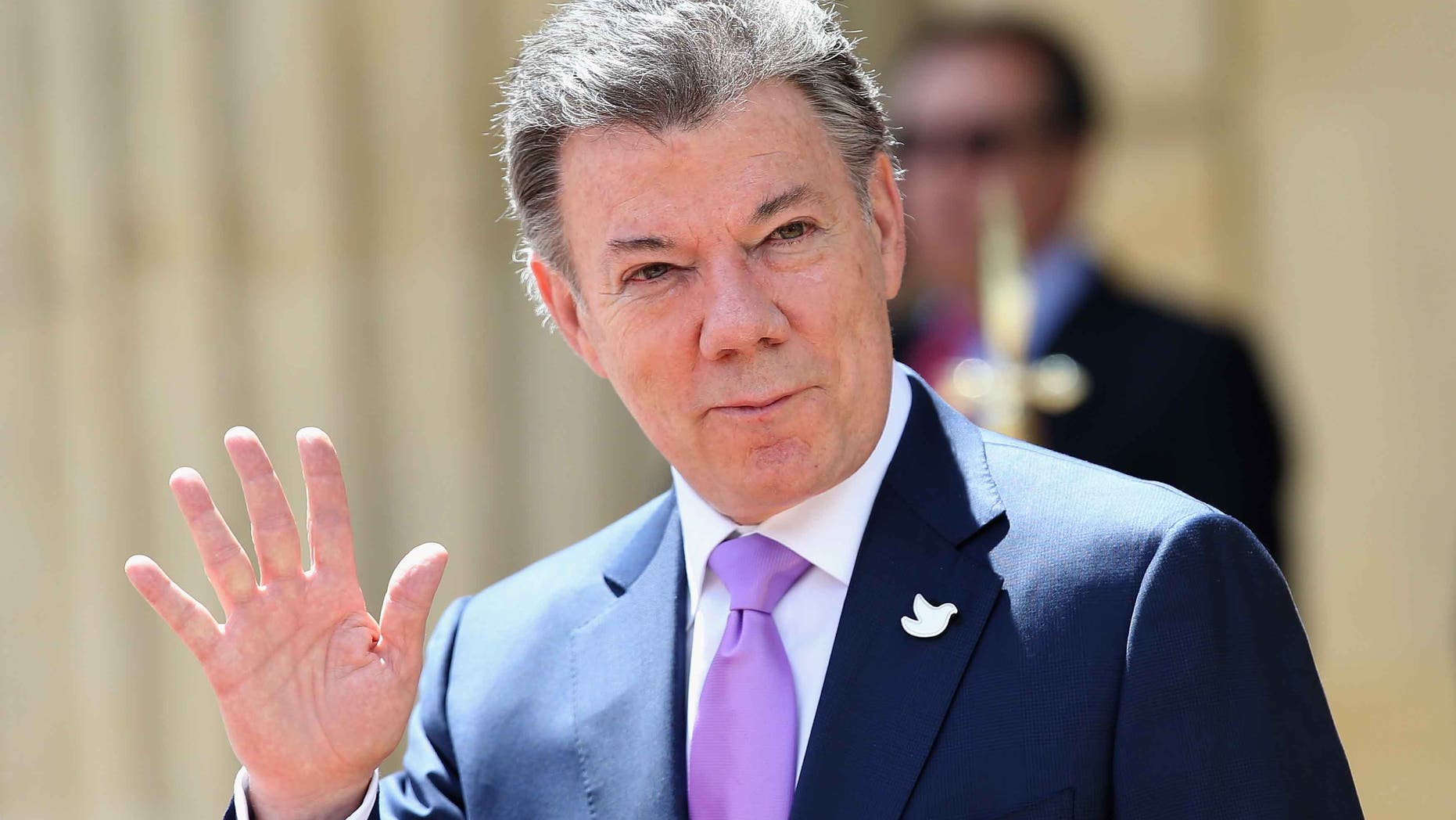 President of Colombia Juan Manuel Santos.