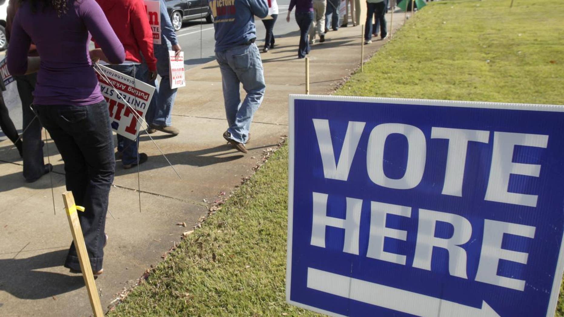 Early voting on October 18, 2010 in Arkansas (AP Photo)
