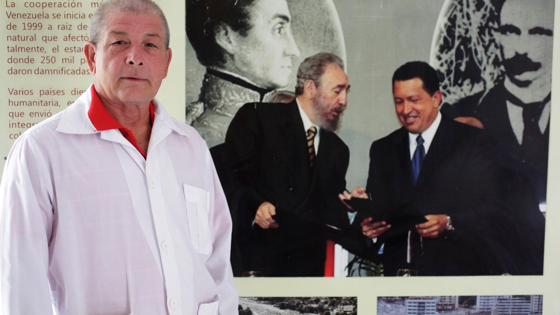 Cuban doctor Leonardo Fernandez, 63, who departs tomorrow for Liberia posses for a picture in Havana October 21, 2014. REUTERS/Enrique De La Osa