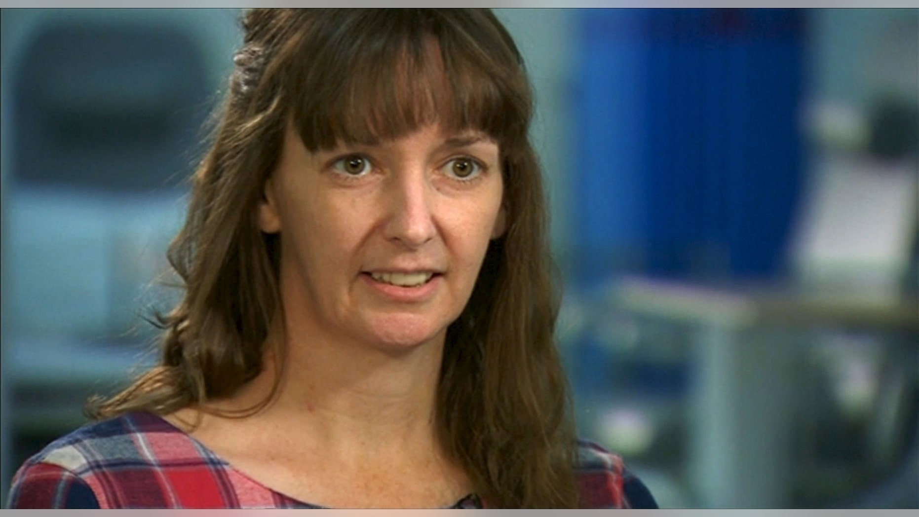 British nurse Pauline Cafferkey speaks during a January 2014 interview in London, in this still image taken from video footage. REUTERS/UK Pool via Reuters TV
