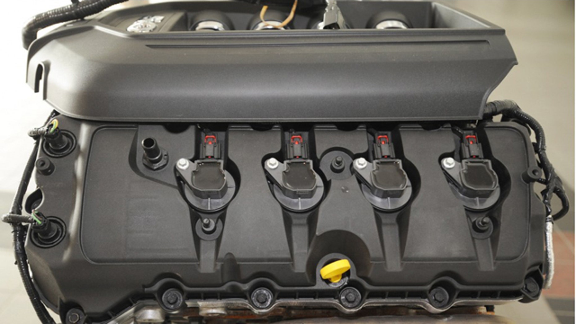 Ford Mustang 5.0-Liter Engine With EcoLon Valve Covers