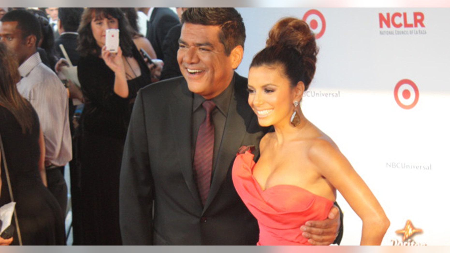 Sep. 10: George Lopez and Eva Longoria are on the red carpet before the ALMA Awards Saturday night.