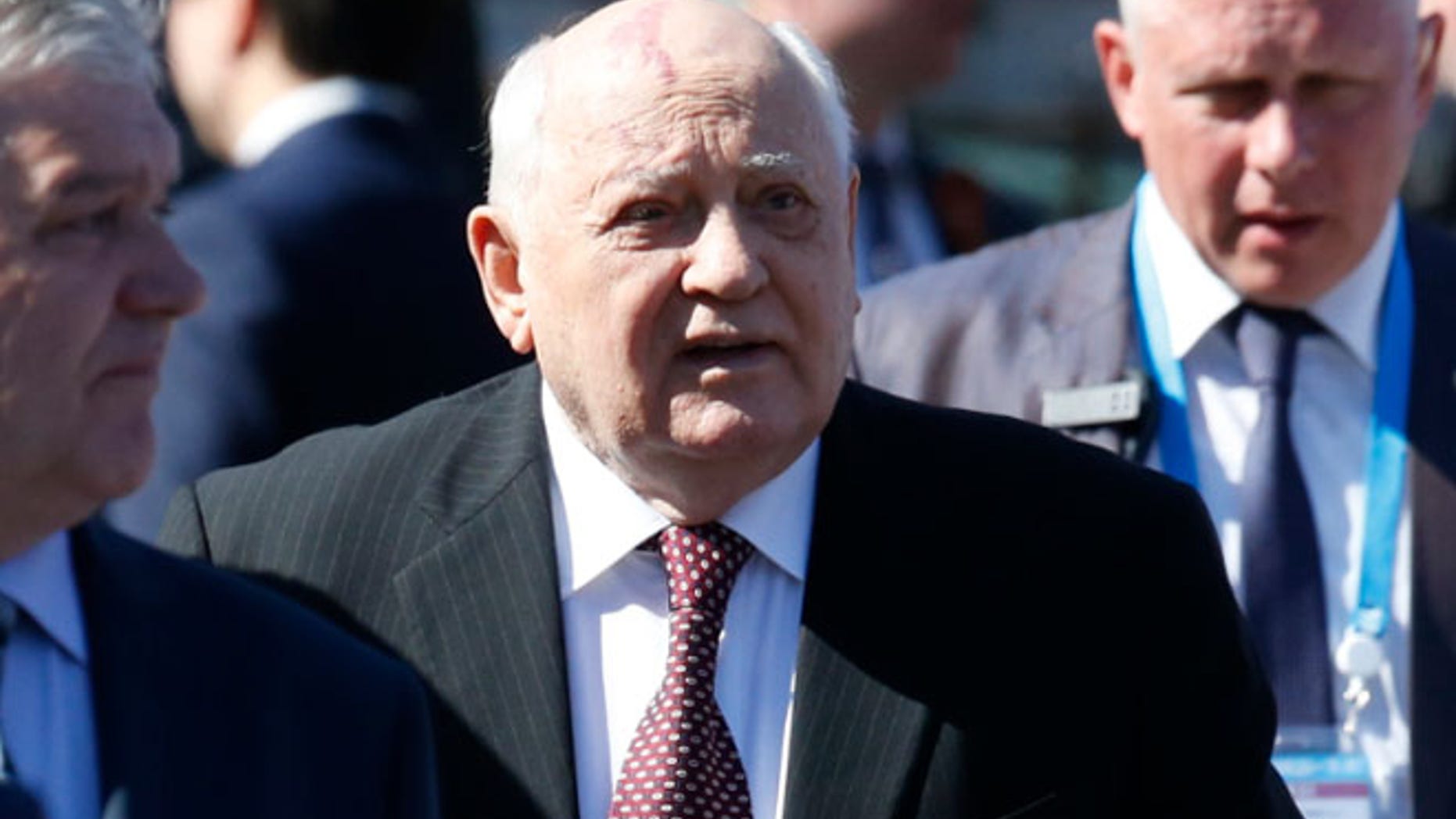 Former Soviet president Gorbachev issued a warning in Time magazine about the state of international politics.