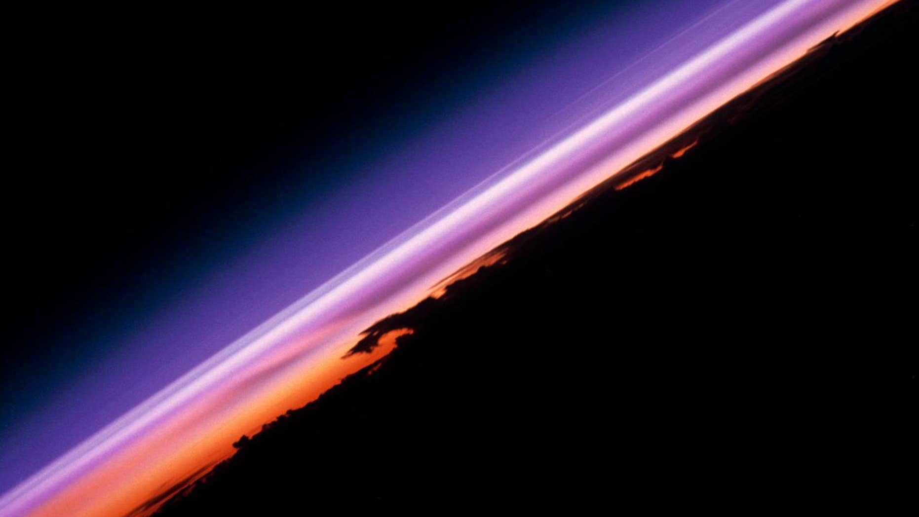 Where does Earth's atmosphere end and space begin? According to a new study, it might be just 50 miles above Earth — right about where the blue turns to black in this photo.