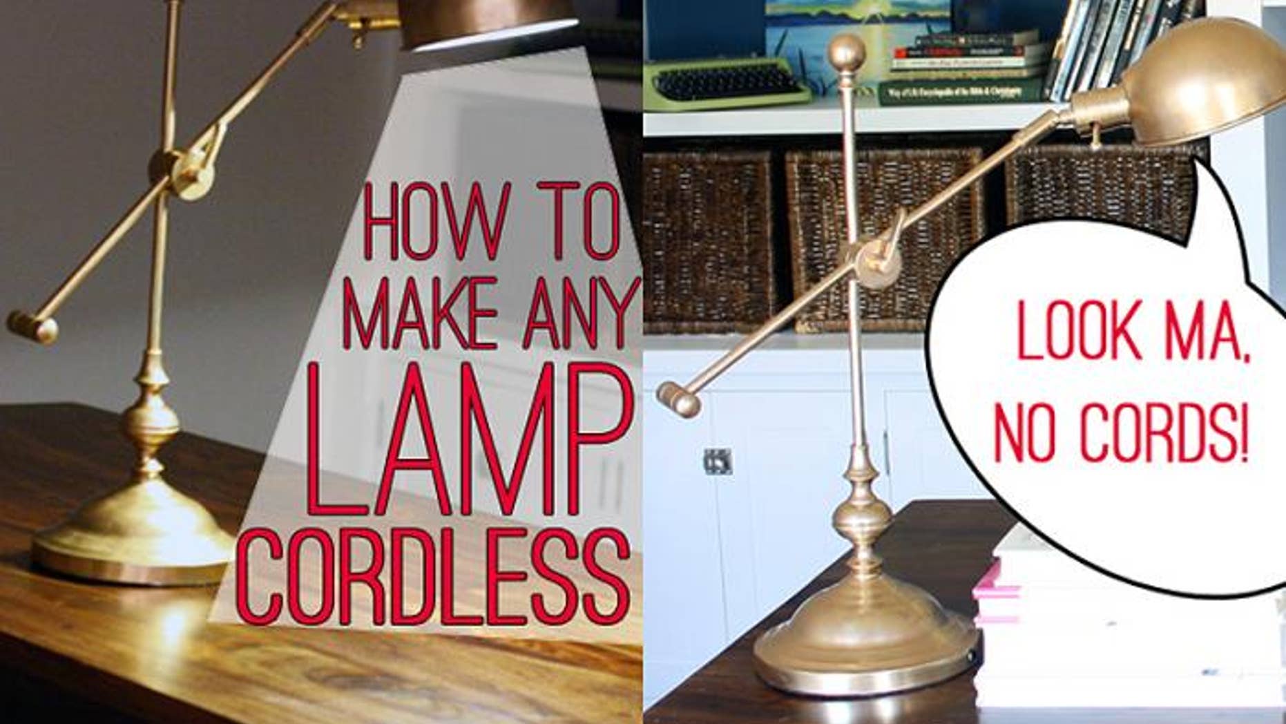 How To Make Any Lamp Cordless Fox News How To Make Any Lamp Cordless