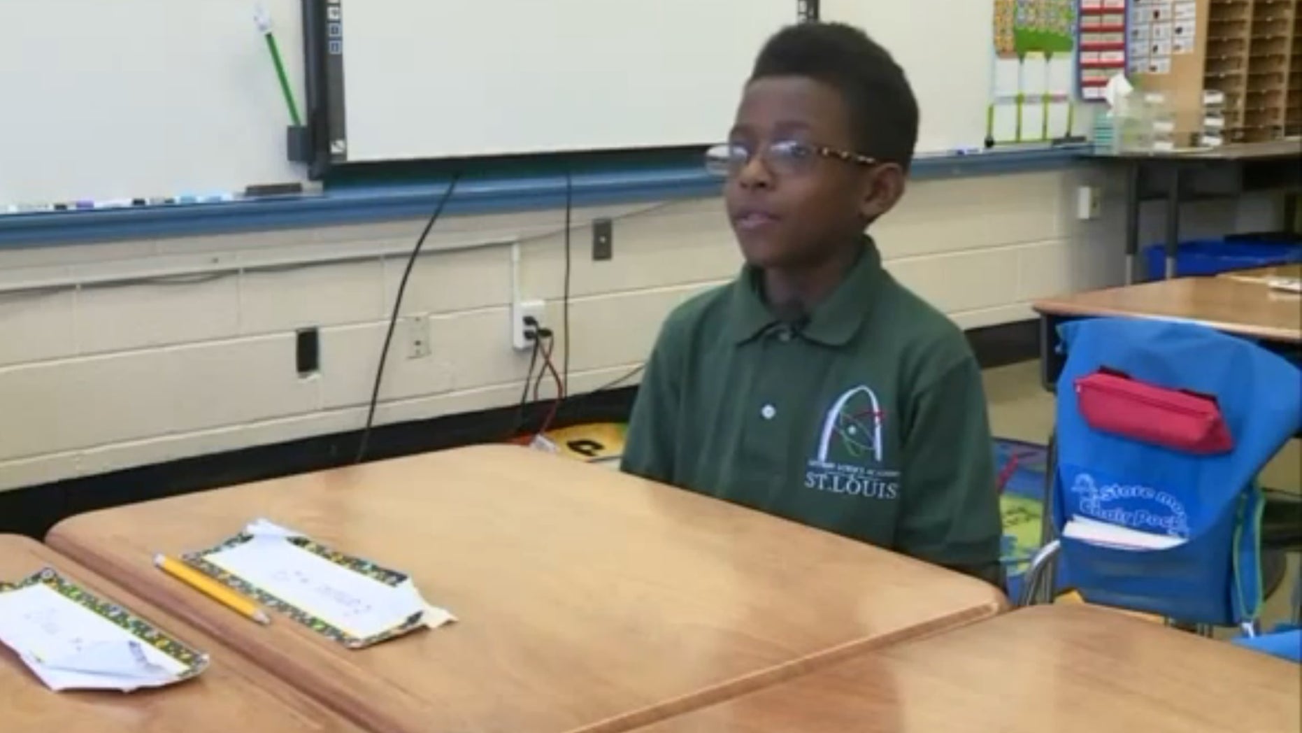 Edmund Lee at Gateway Science Academy. (Fox 2 Now)