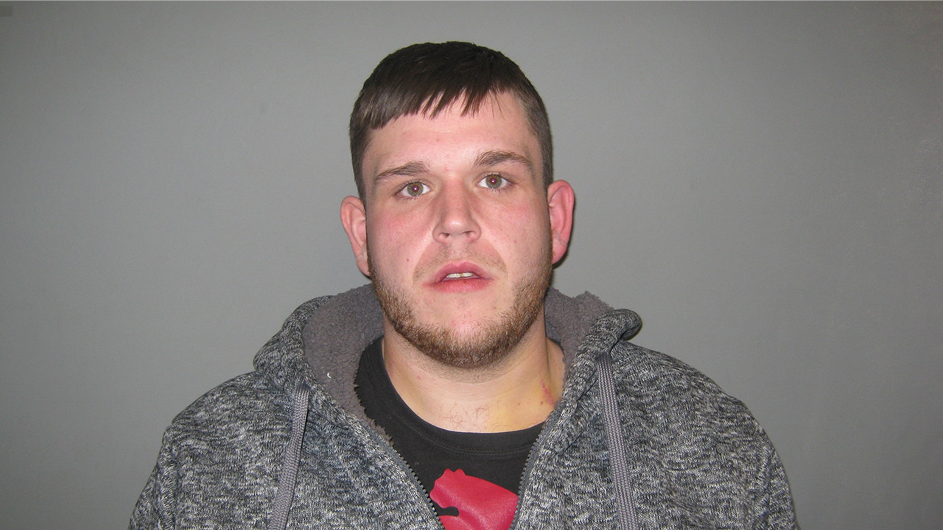 Tyler Edwards, 28, of Fair Haven, VT, allegedly tried to rob a Chinese restaurant.