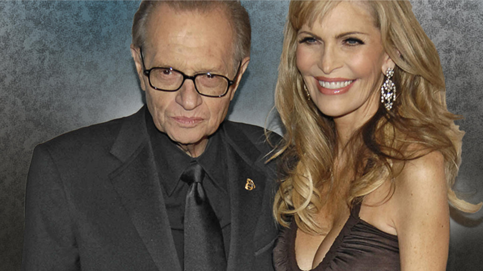 Larry King and his wife Shawn Shouthwick. (AP)
