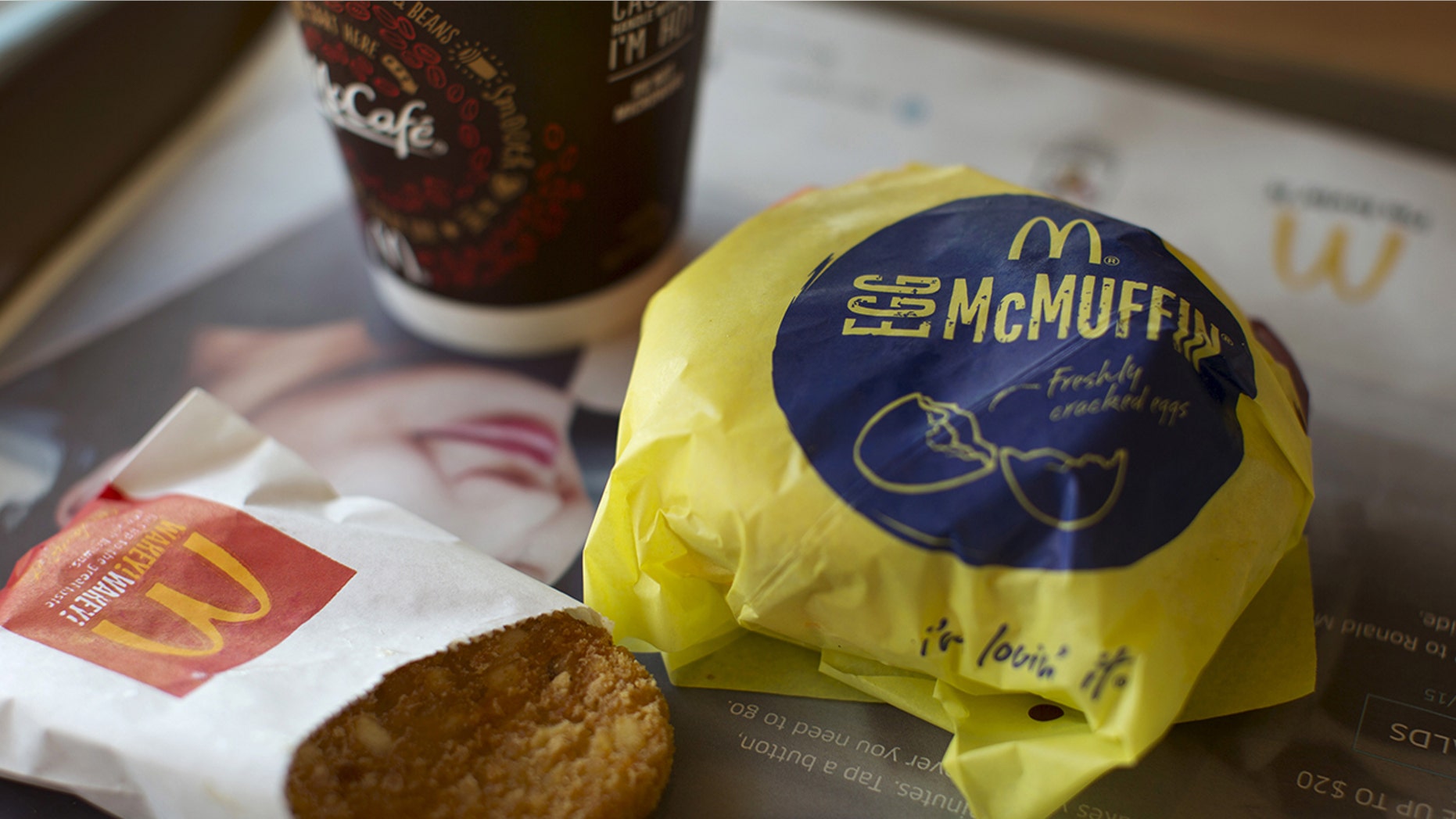A new jingle about the McDonald's Egg McMuffin was created by famous jingle writer Roger Greenaway.