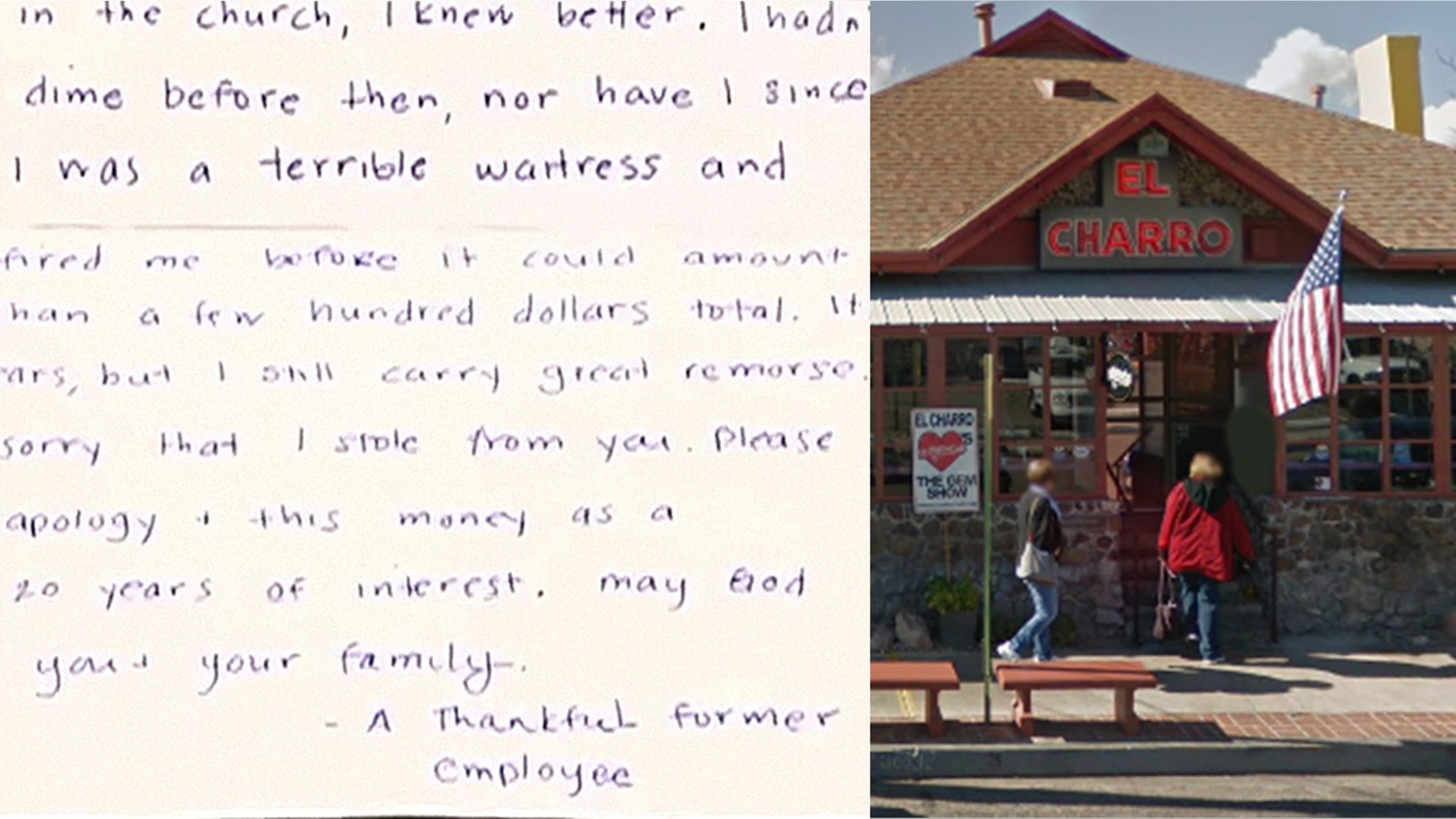 The Flores family received an apology note and $1,000 in cash in the mail from a former staffer.