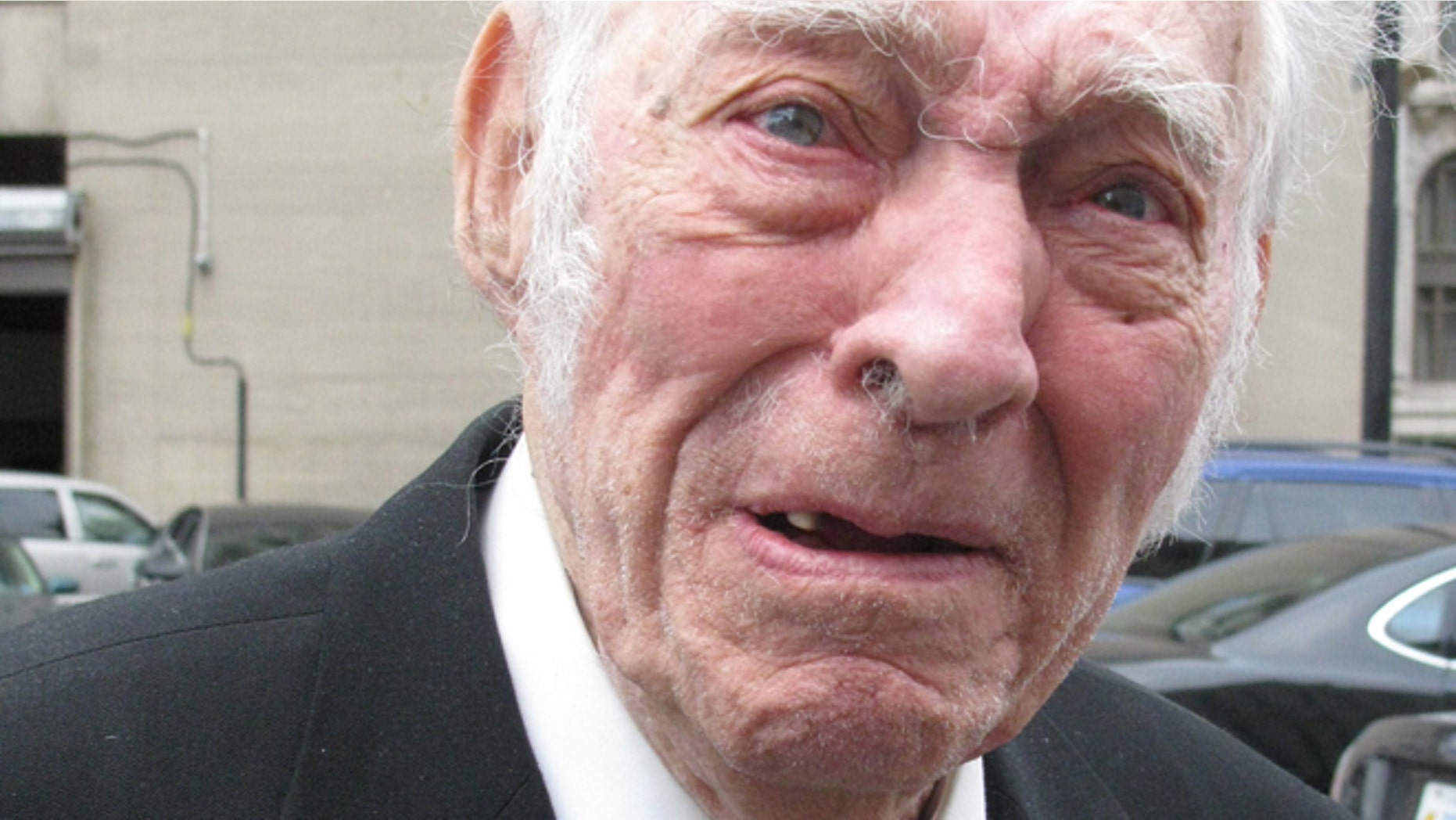 May 7: Leo Sharp walks toward U.S. District Court before his scheduled sentencing in Detroit.