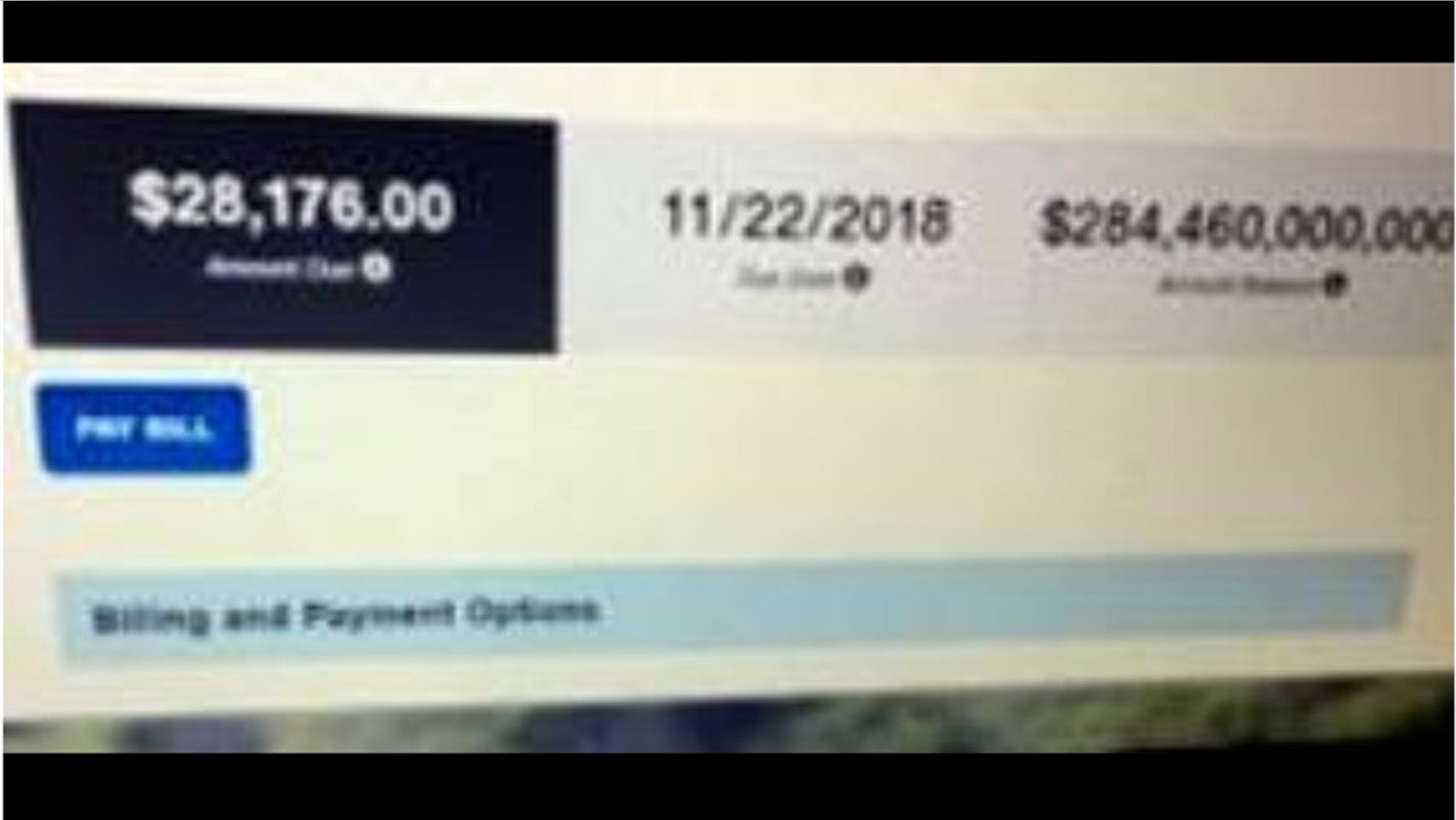 An error left Mary Horomanski, of Erire, Pa., with a $284 billion electric bill.
