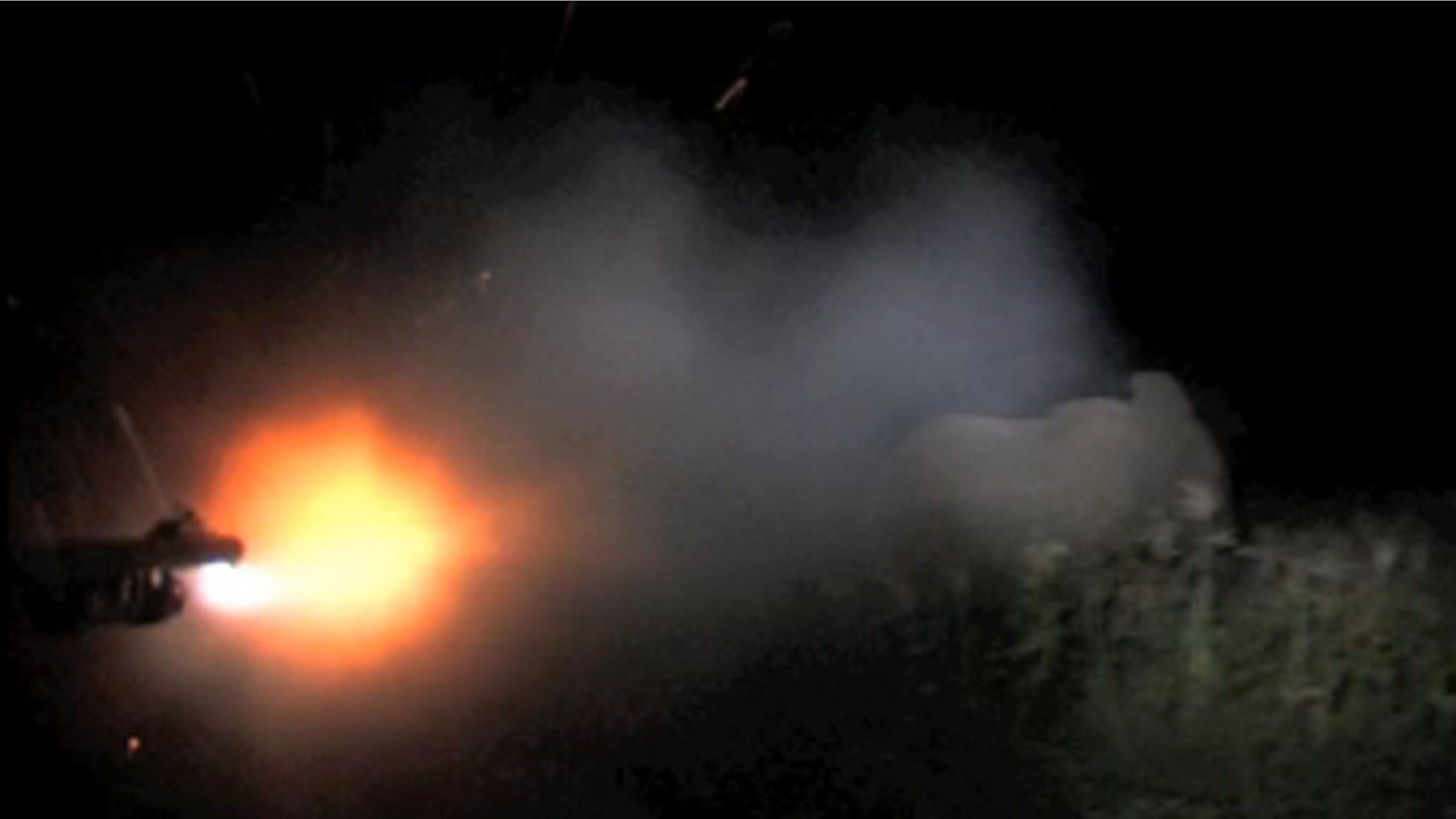 In this screenshot of Parsons' hunting video posted on the Video.me website, the GoDaddy.com CEO shoots an elephant bull in Zimbabwe.
