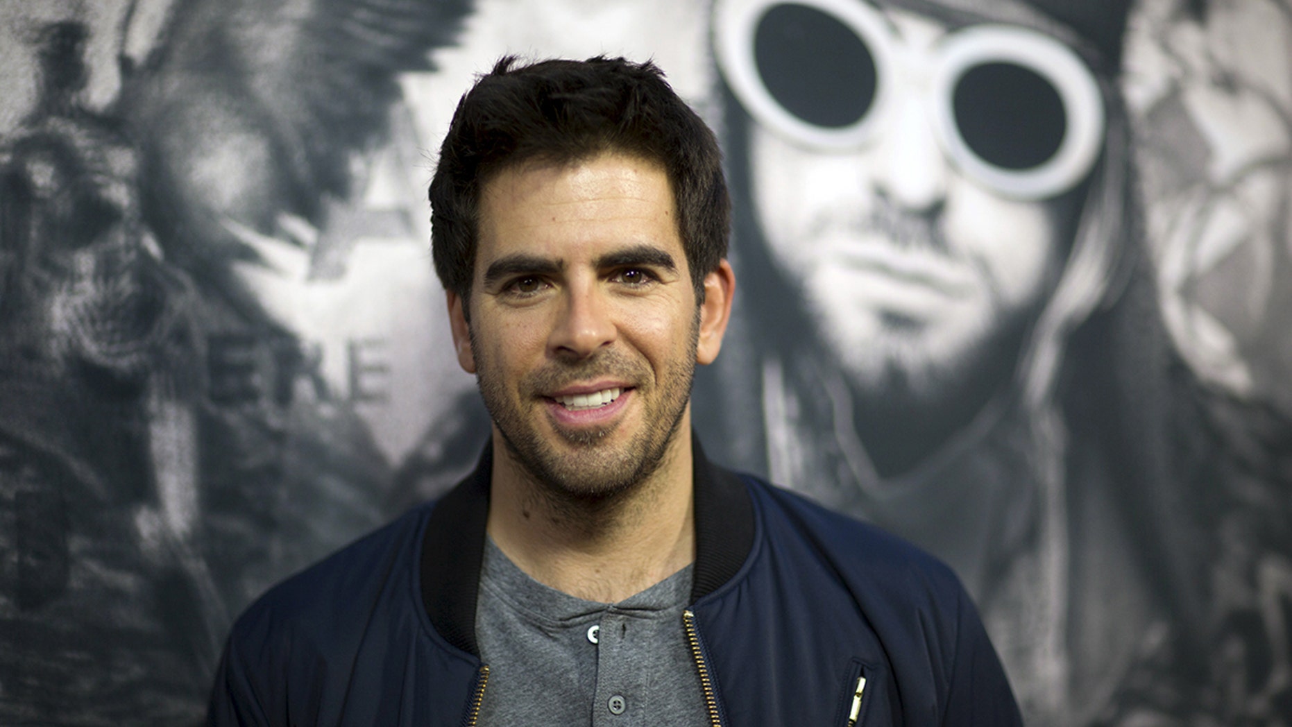 Actor Eli Roth poses at the premiere of "Kurt Cobain: Montage of Heck" at the Egyptian theatre in Hollywood, California April 21, 2015. REUTERS/Mario Anzuoni - GF10000068222