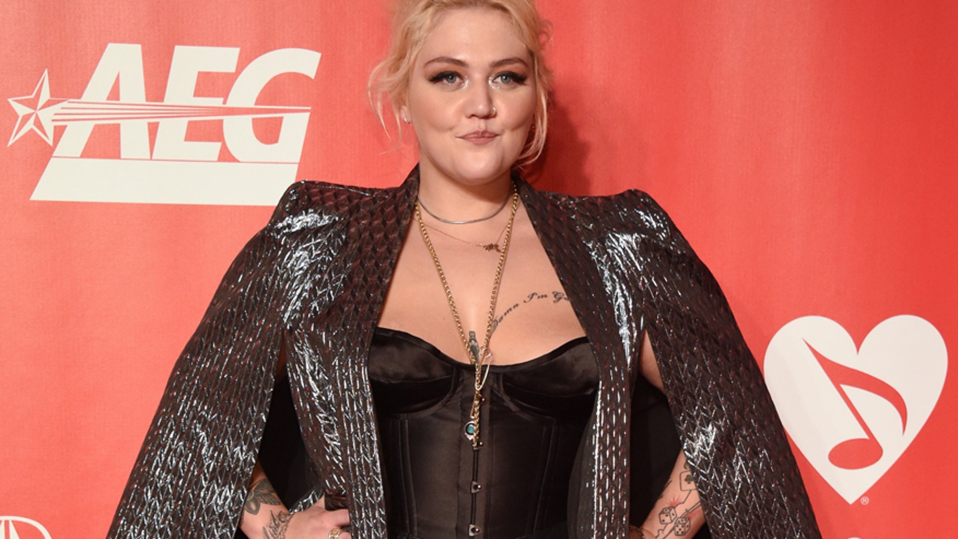 Singer Elle King attends the 2017 MusiCares event in Los Angeles, California, U.S., February 10, 2017.