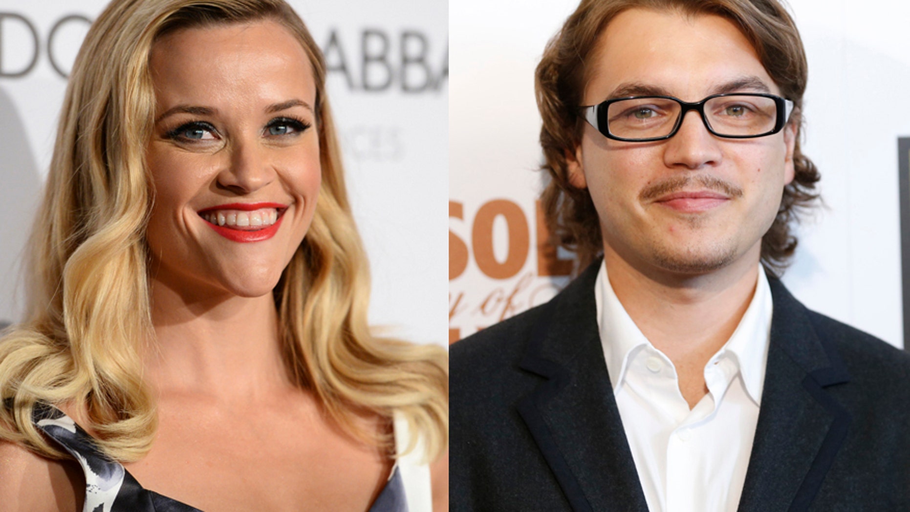 Actors Reese Witherspoon (left) and Emile Hirsch.