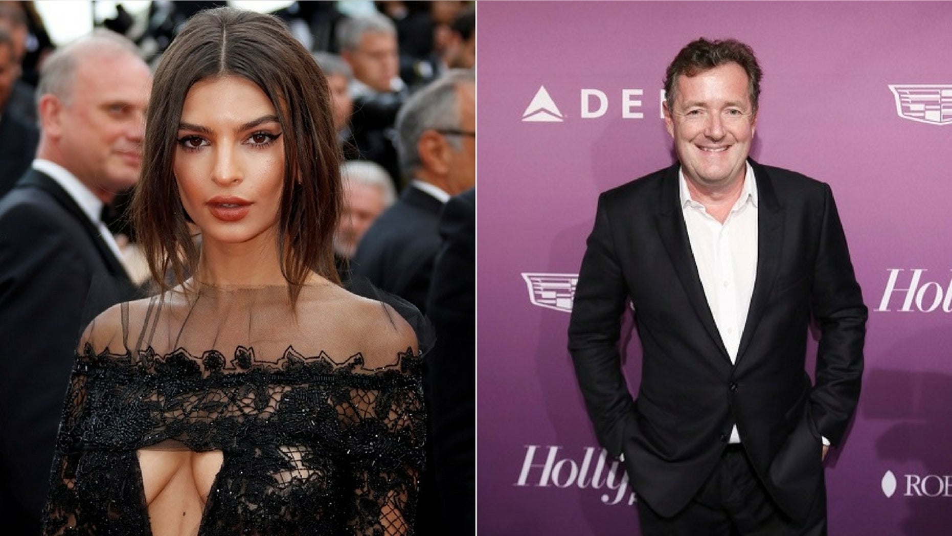 Emily Ratajkowski responded to Piers Morgan's criticism of her sexy lingerie video.