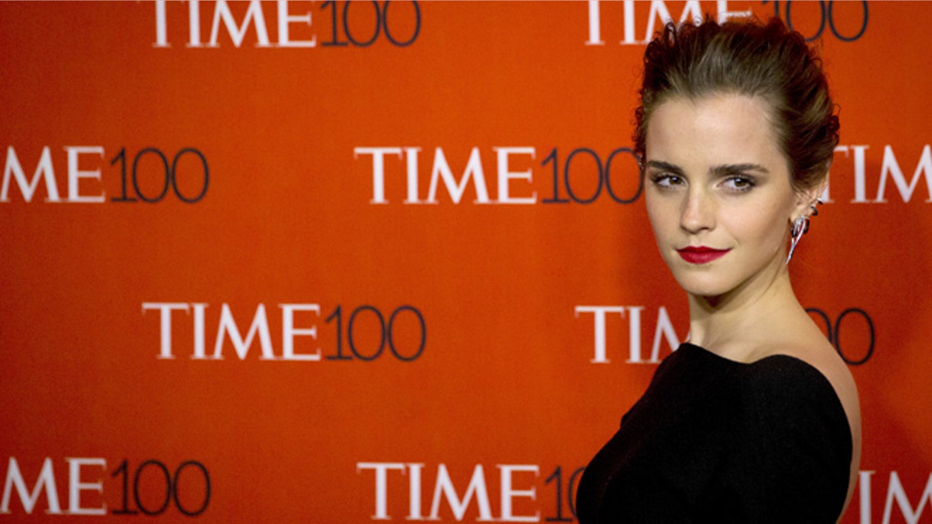 April 21, 2015. Actress Emma Watson arrives for the TIME 100 Gala in New York.