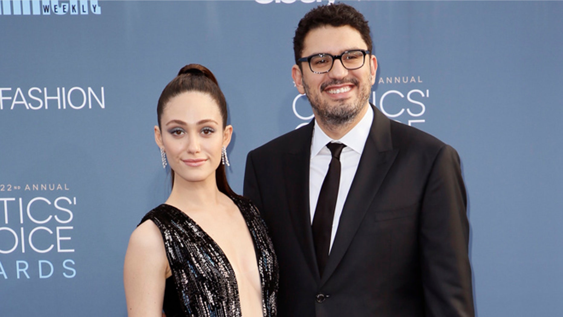 Emmy Rossum and Sam Esmail married over the weekend.