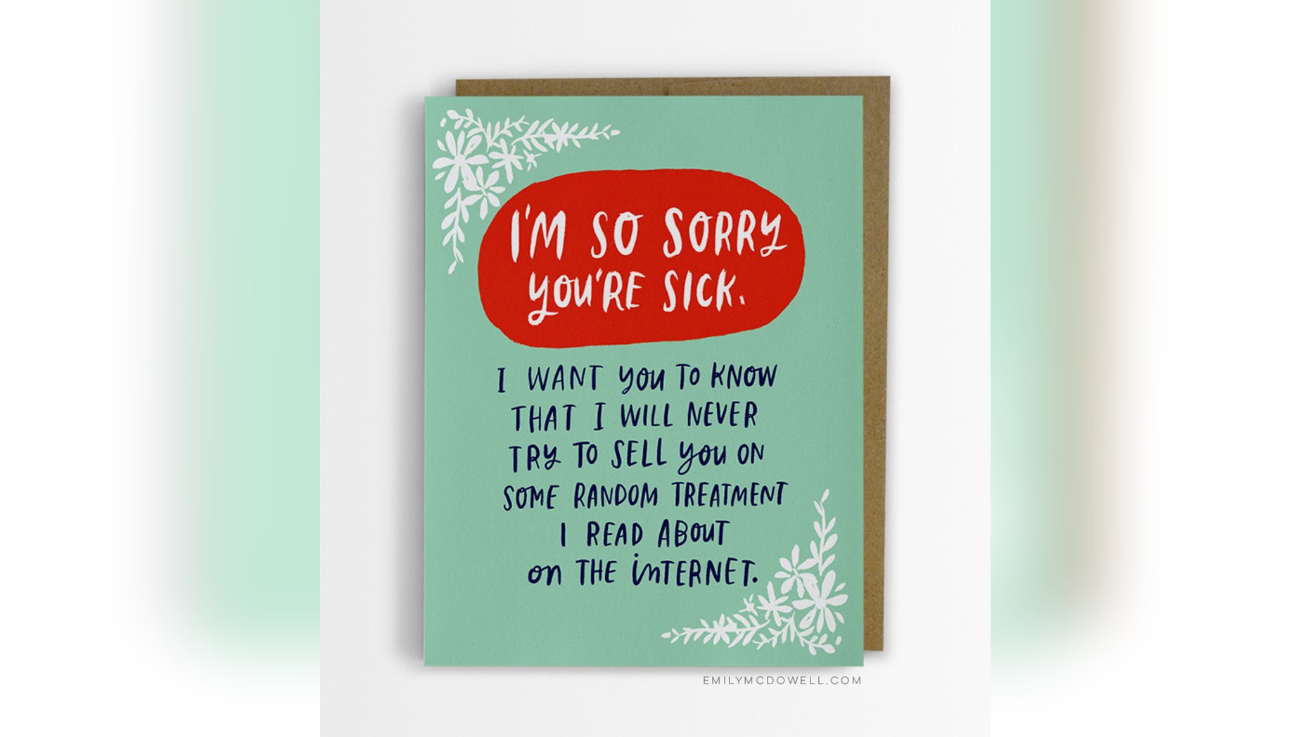 Emily McDowell created "Empathy Cards" to help people connect with each other through telling the truth.