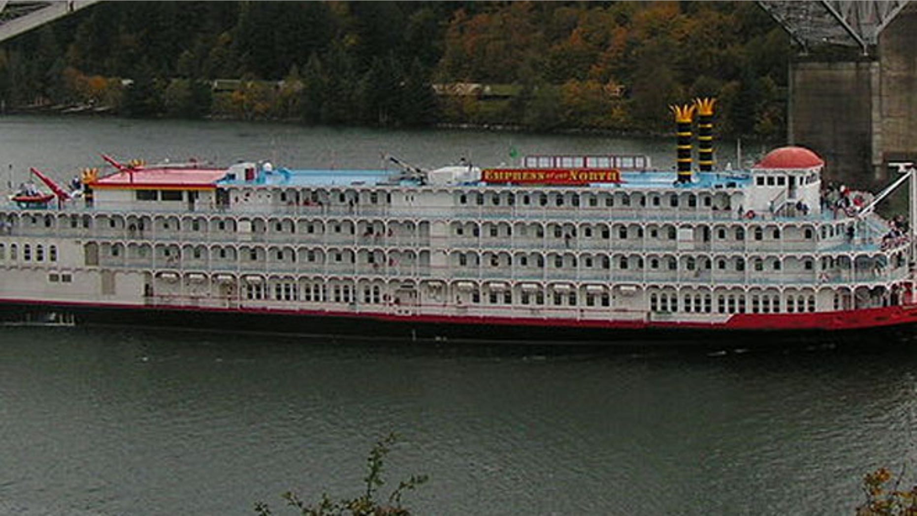 The formerly-named Empress of the North on the Columbia River.